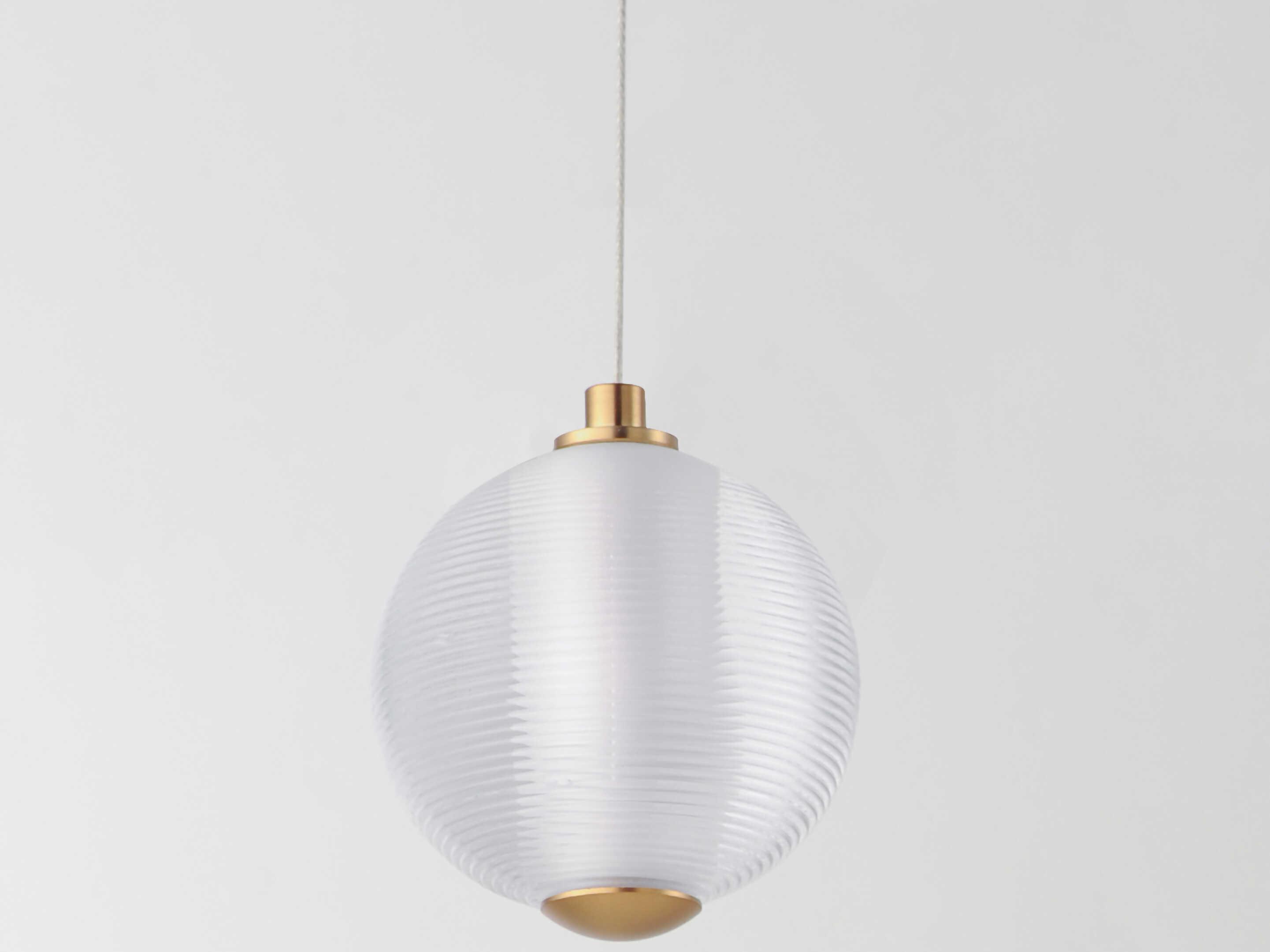 ET2 1-Light Gold Globe Mini Pendant