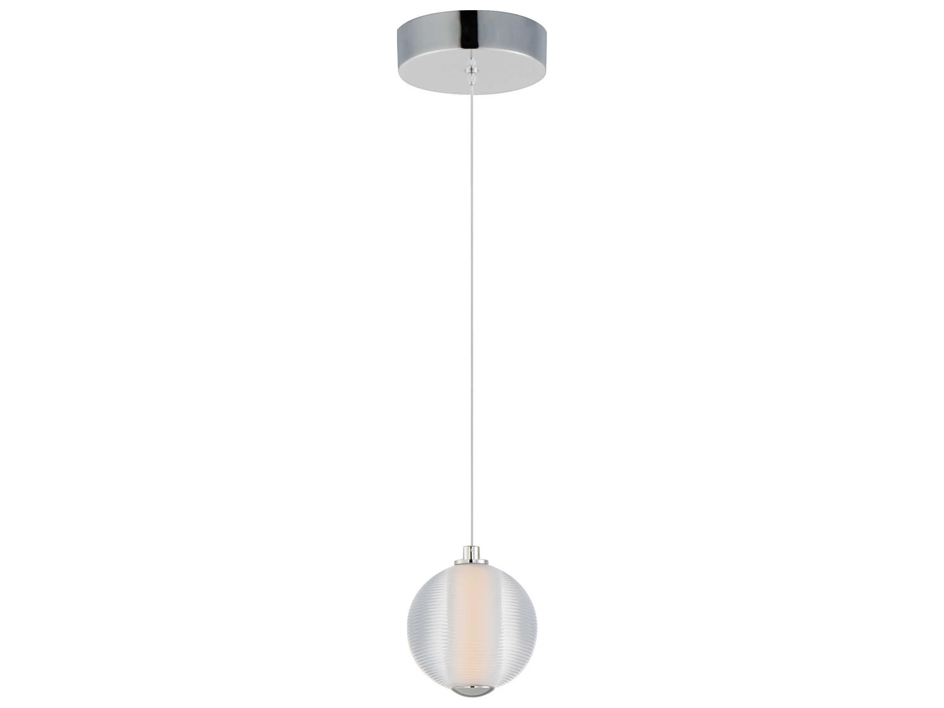 ET2 1-Light Polished Chrome Globe Mini Pendant