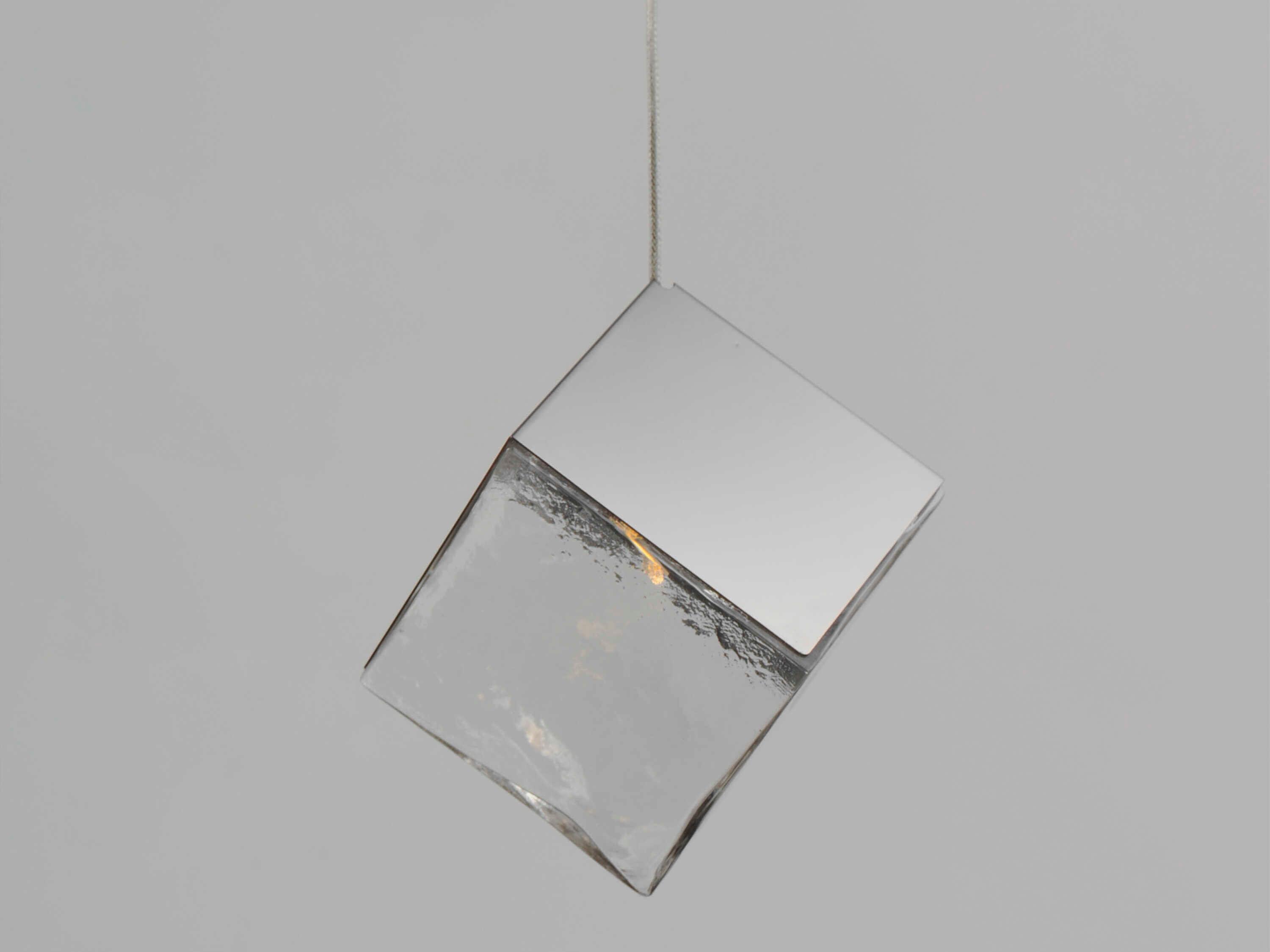 ET2 1-Light Polished Chrome Geometric Mini Pendant