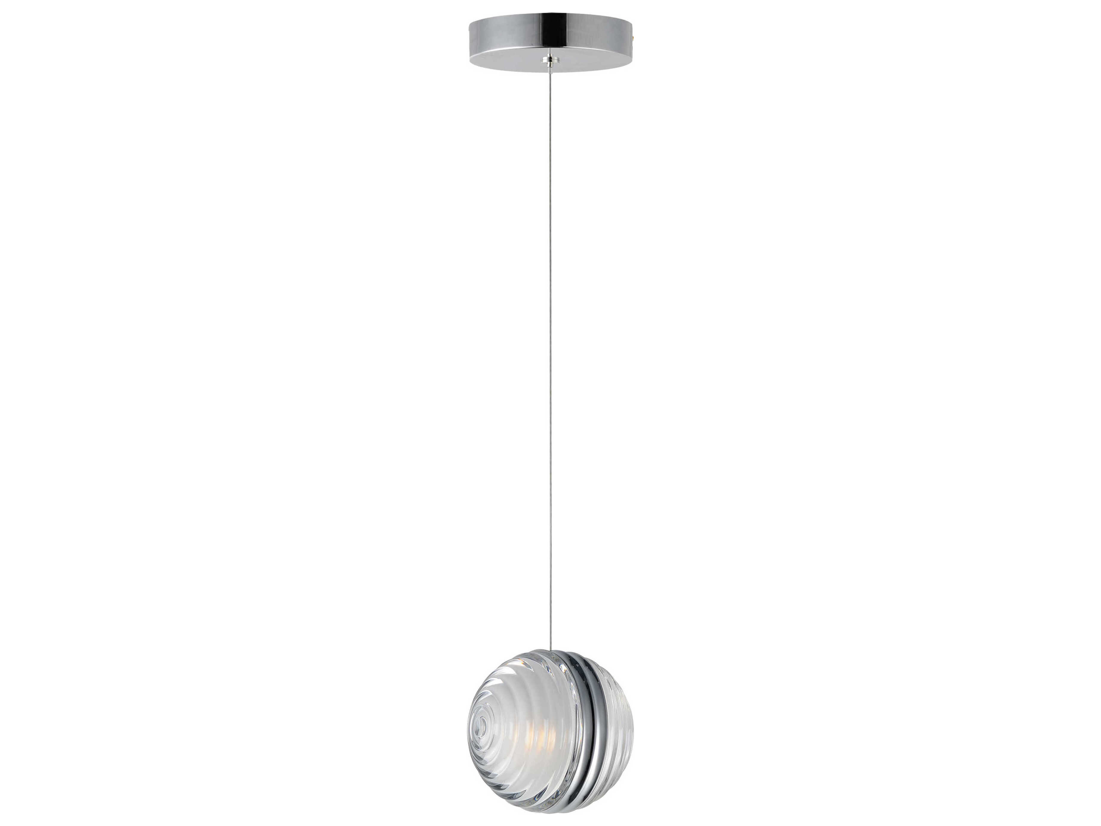 ET2 1-Light Polished Chrome Globe Mini Pendant