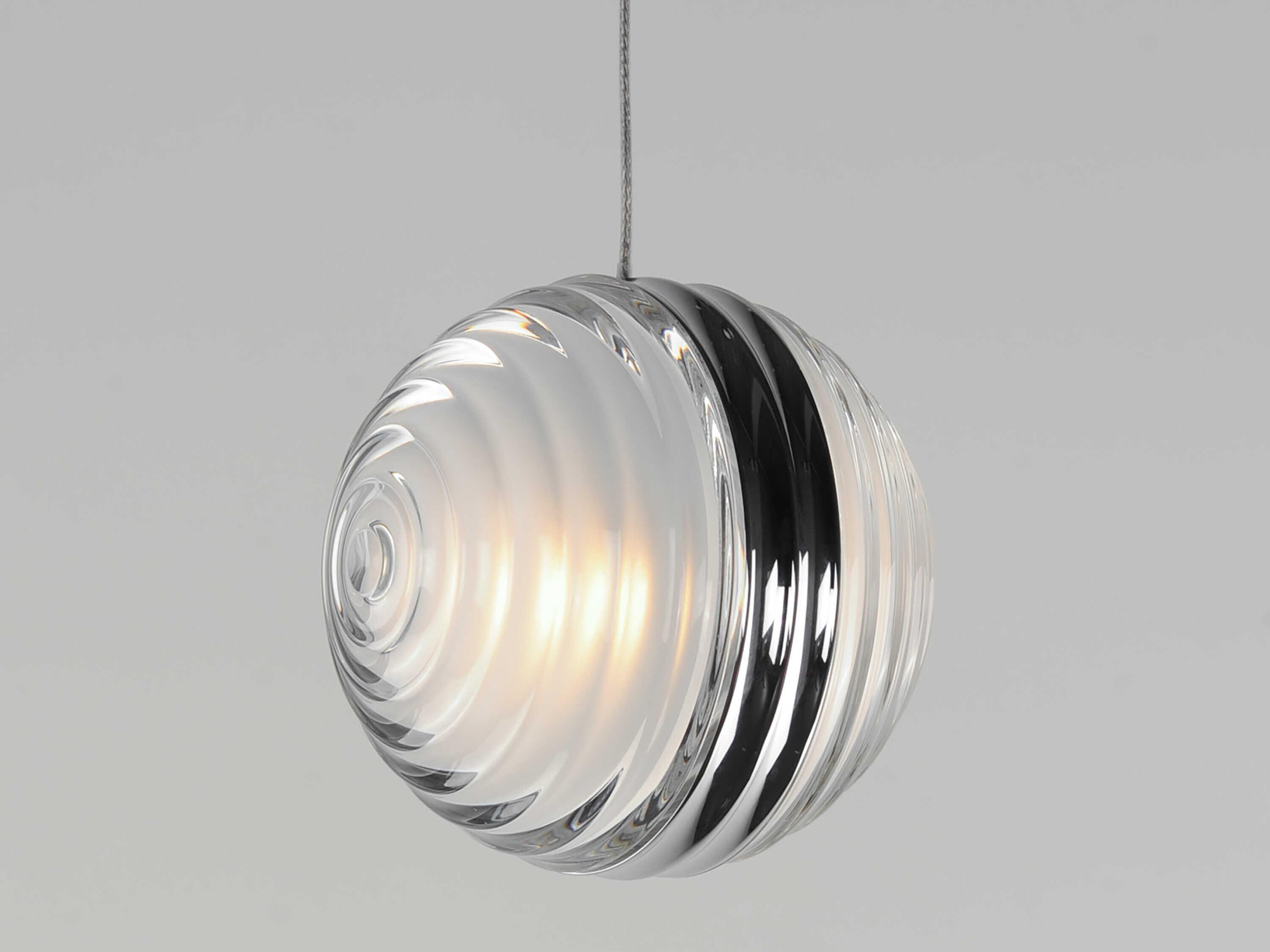 ET2 1-Light Polished Chrome Globe Mini Pendant