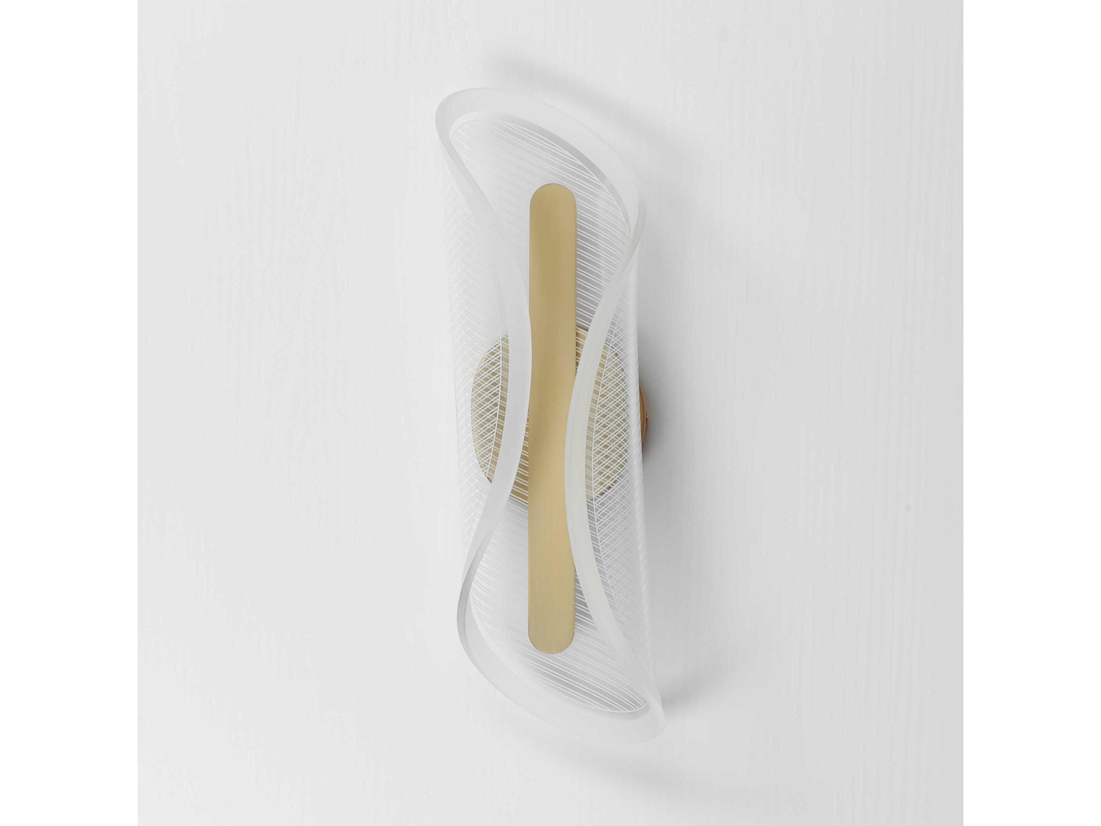 ET2 Manta 1-Light Gold Wall Sconce