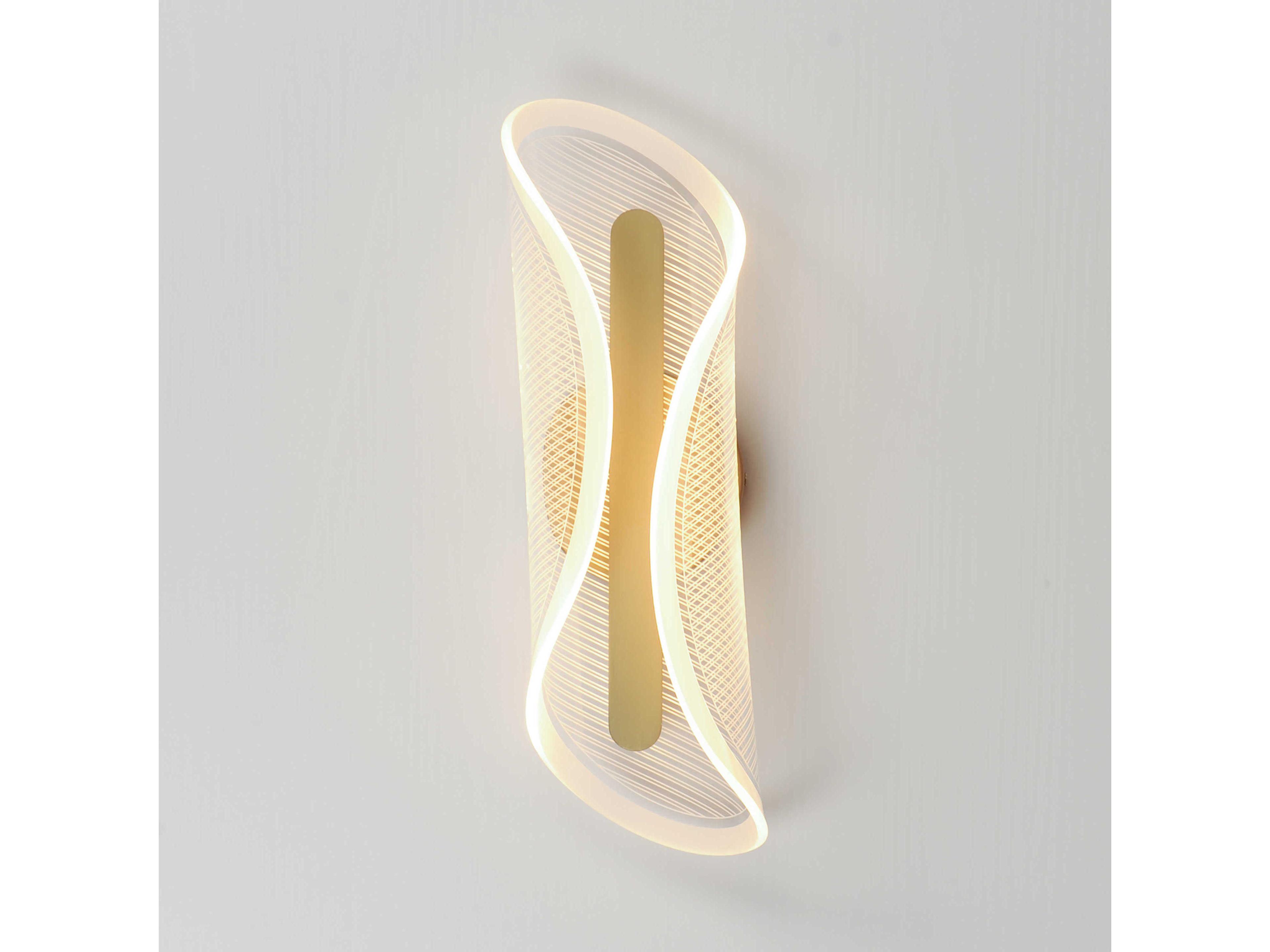 ET2 Manta 1-Light Gold Wall Sconce