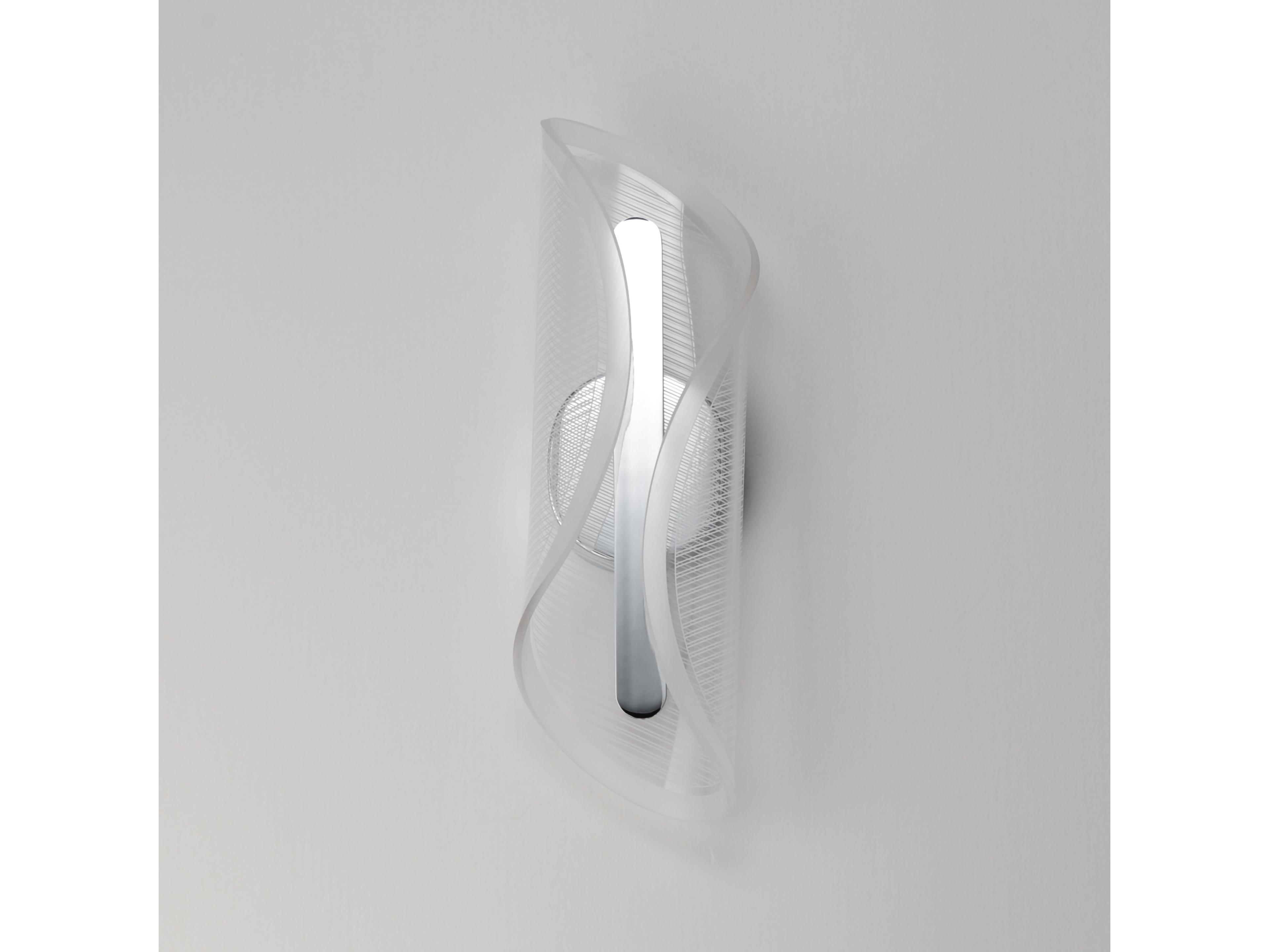 ET2 Manta 1-Light Polished Chrome Wall Sconce