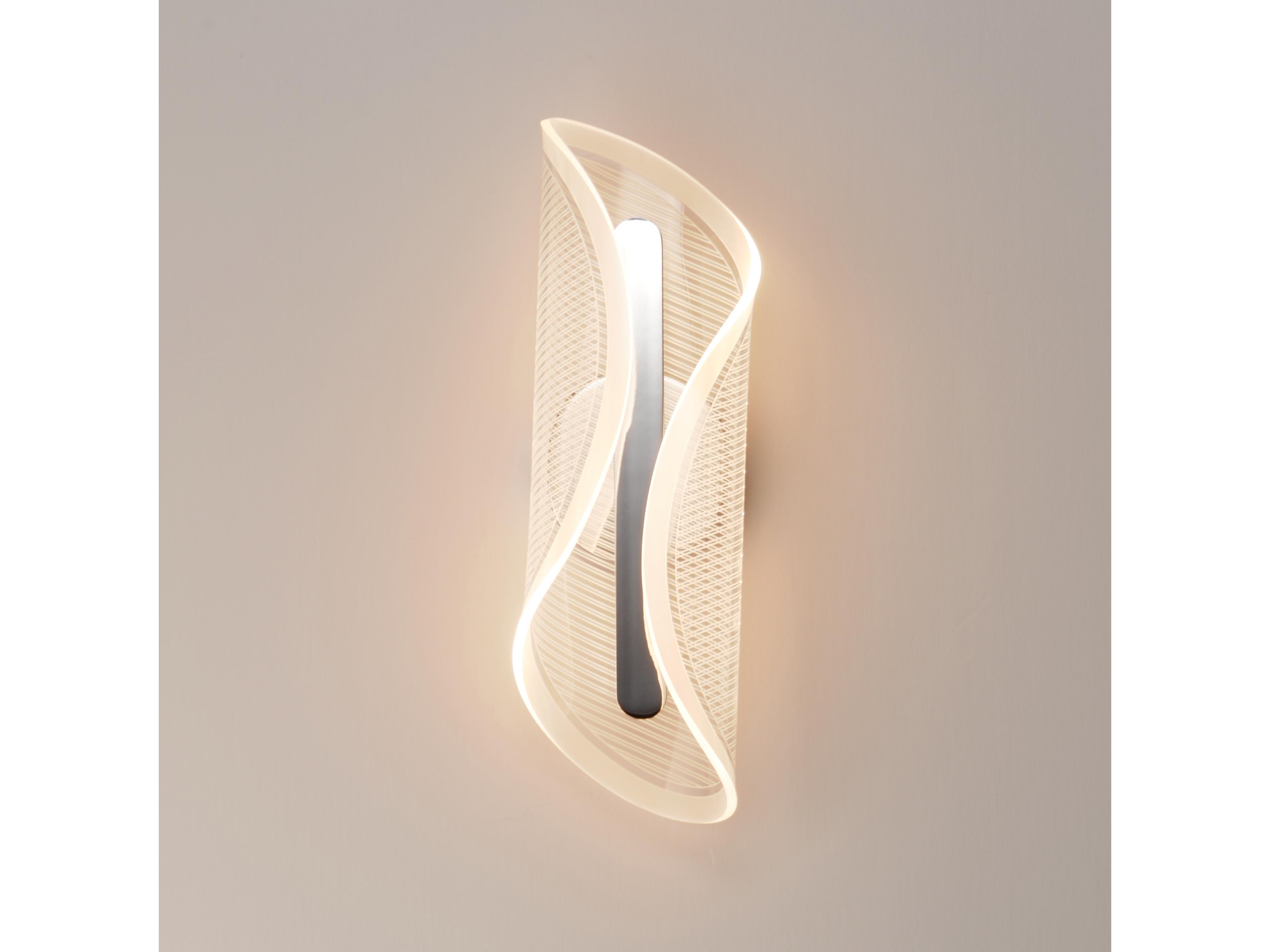 ET2 Manta 1-Light Polished Chrome Wall Sconce