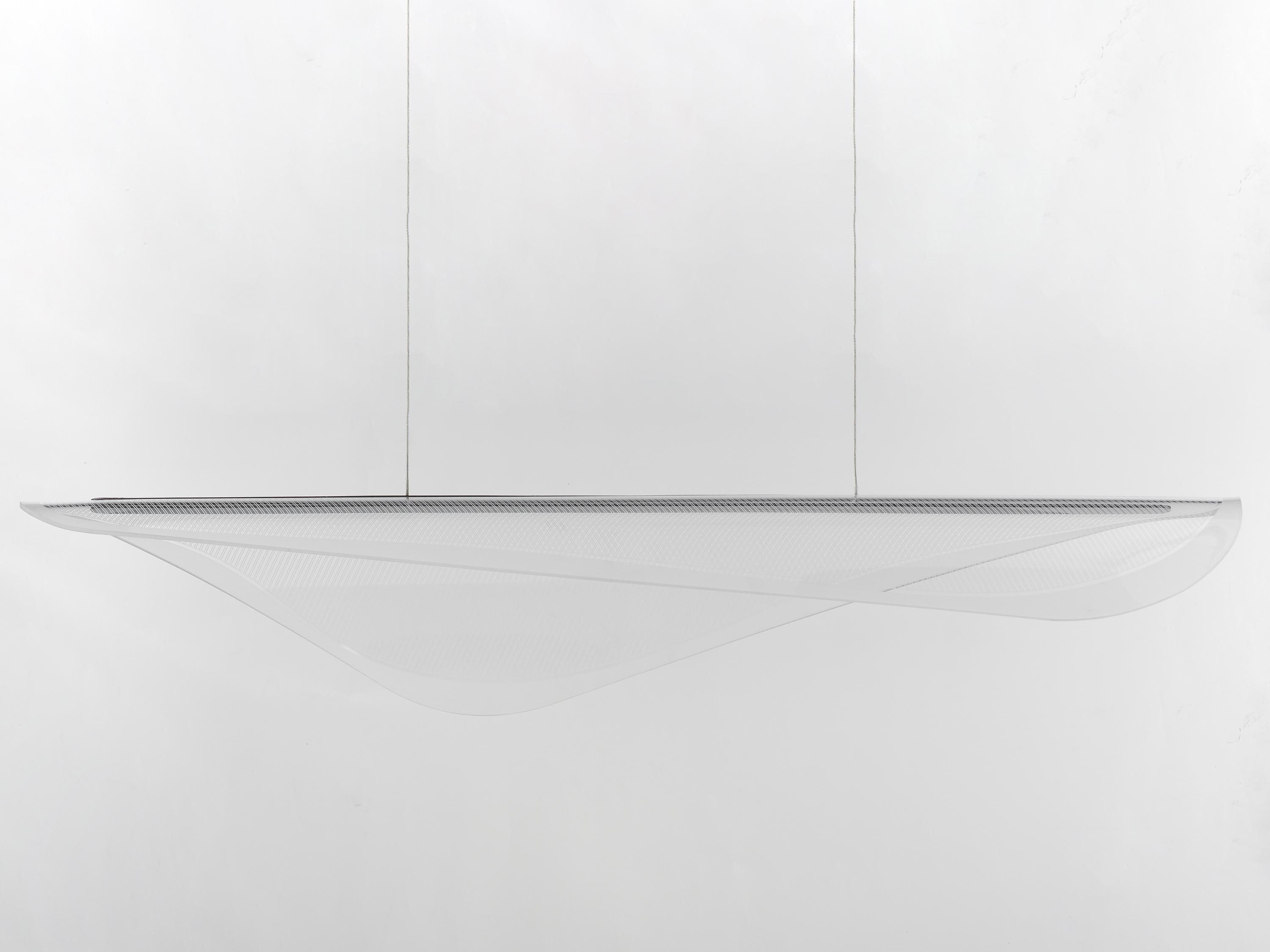 ET2 Manta 1-Light Polished Chrome Linear Island Pendant