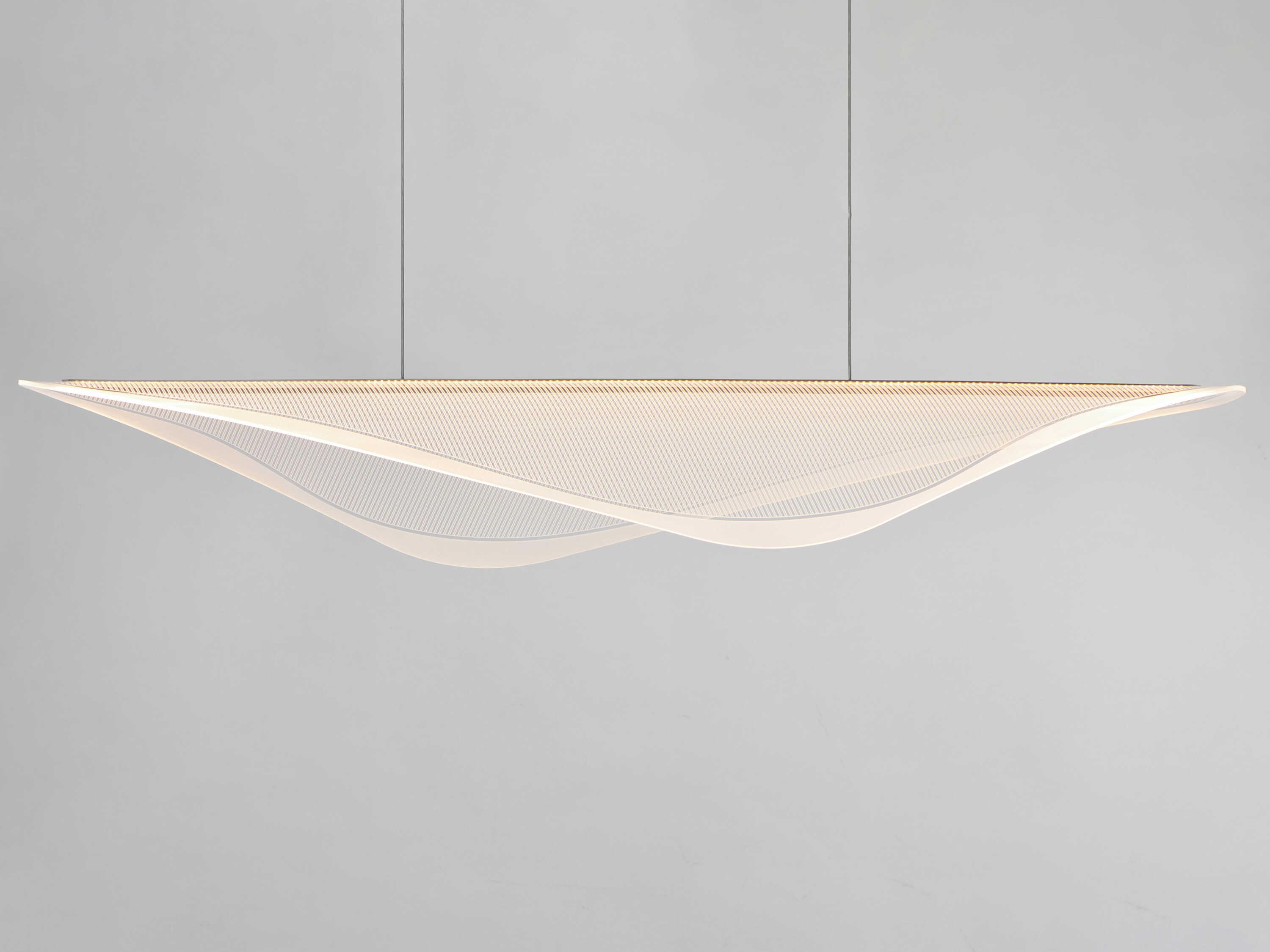 ET2 Manta 1-Light Gold Linear Island Pendant