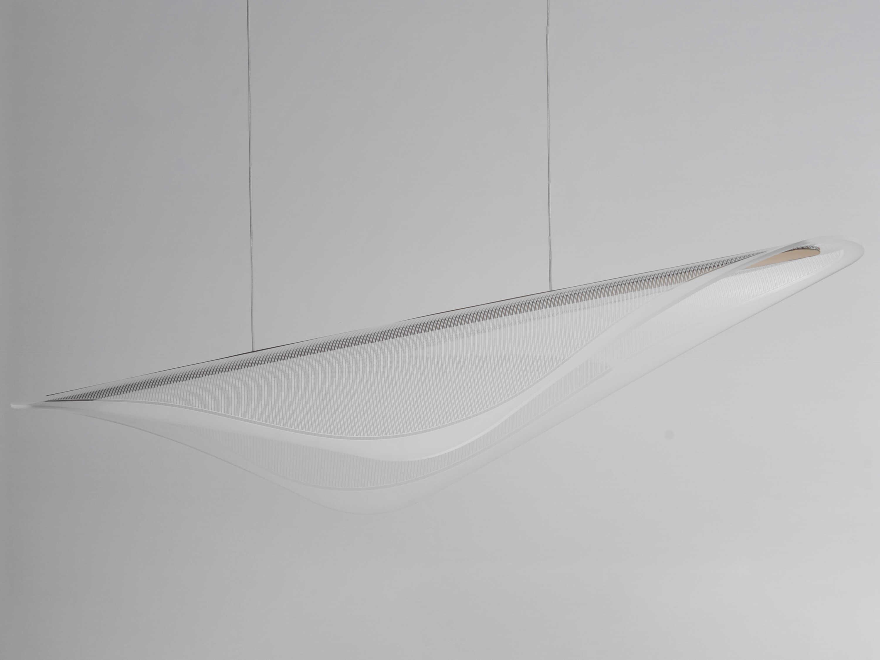 ET2 Manta 1-Light Gold Linear Island Pendant