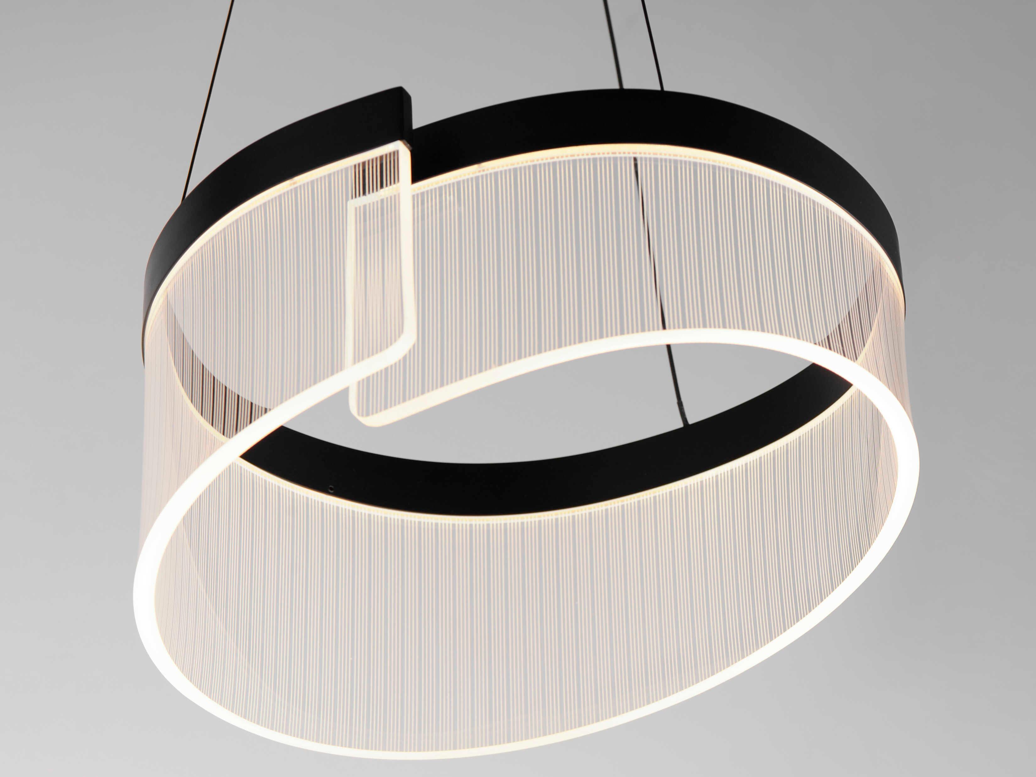 ET2 Sonata 1-Light Black LED Pendant