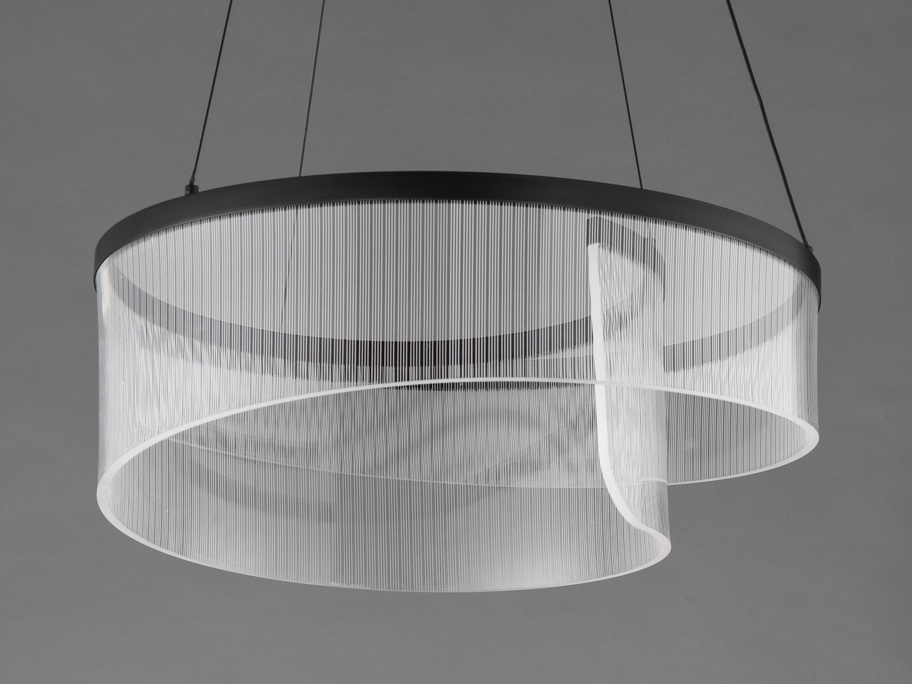 ET2 Sonata 1-Light Black Pendant