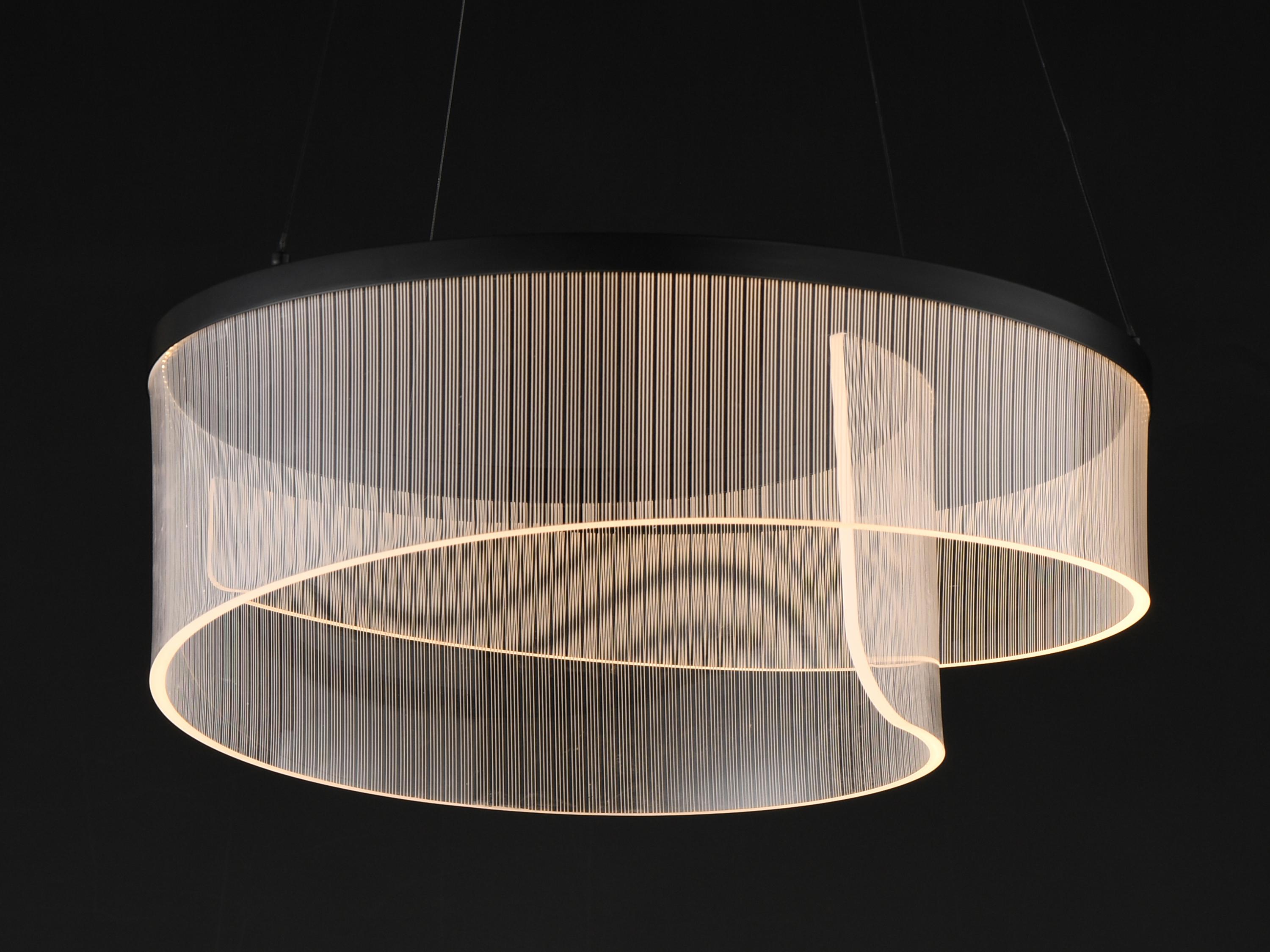 ET2 Sonata 1-Light Black Pendant