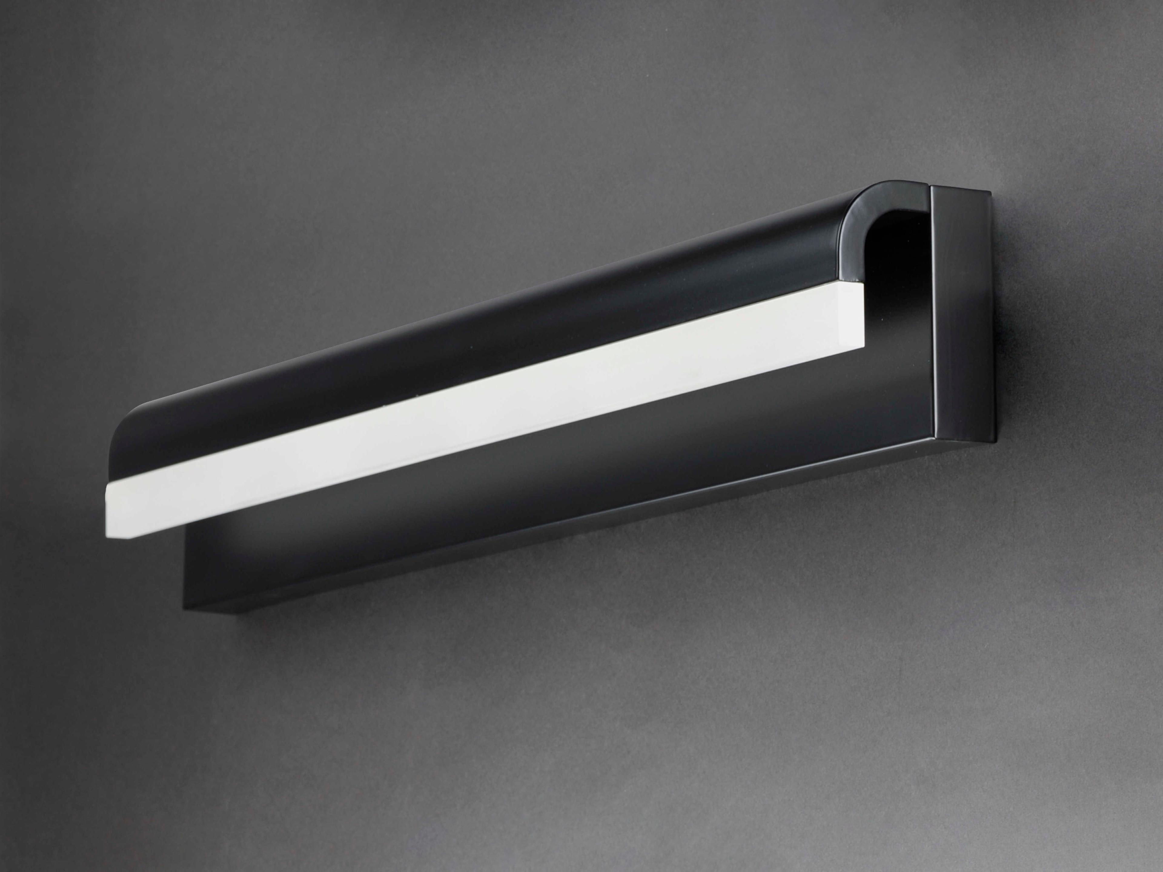 ET2 Waterfall 1-Light Black LED Vanity Light