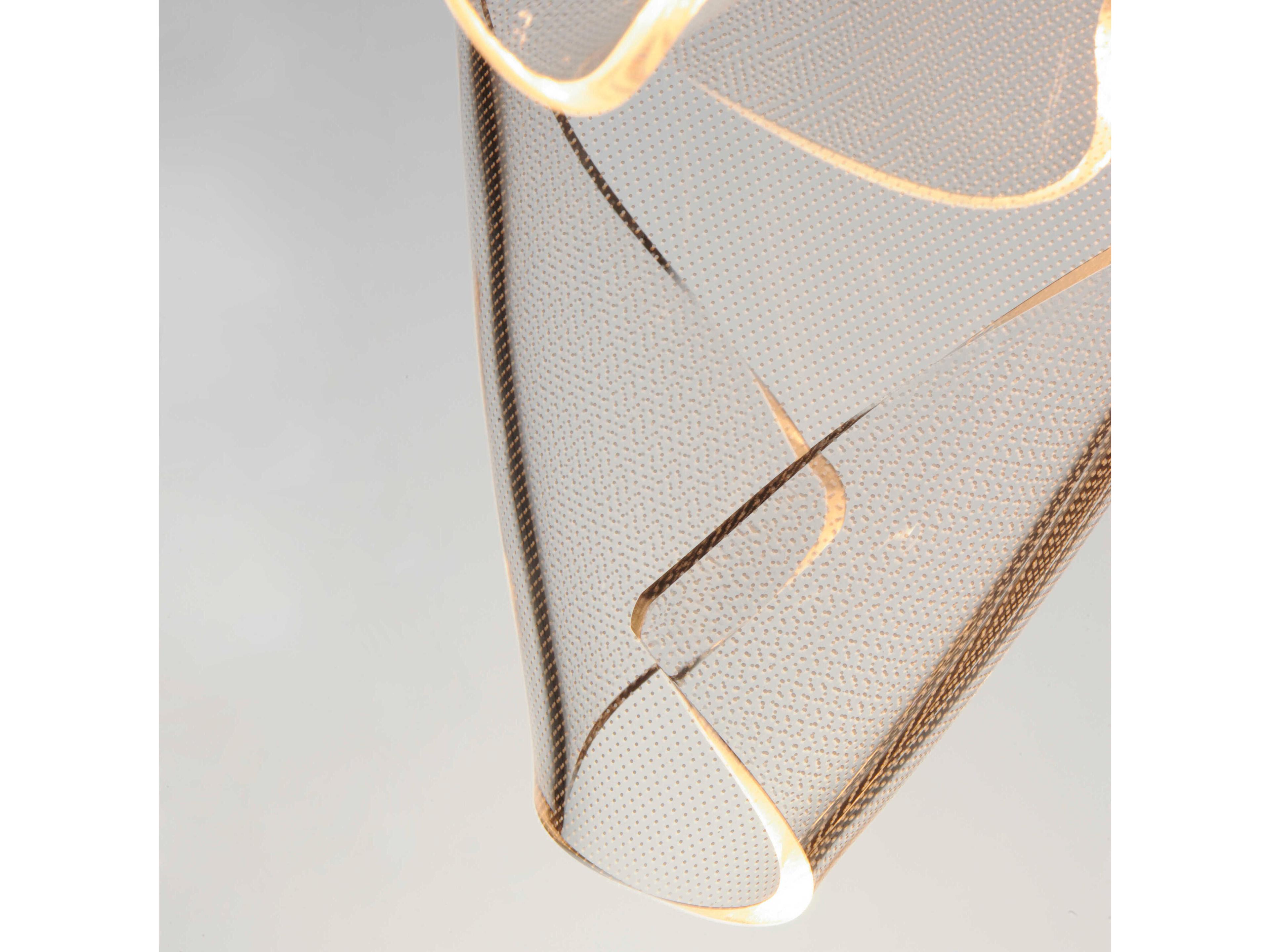 ET2 Rinkle 14-Light Brushed Gunmetal LED Pendant