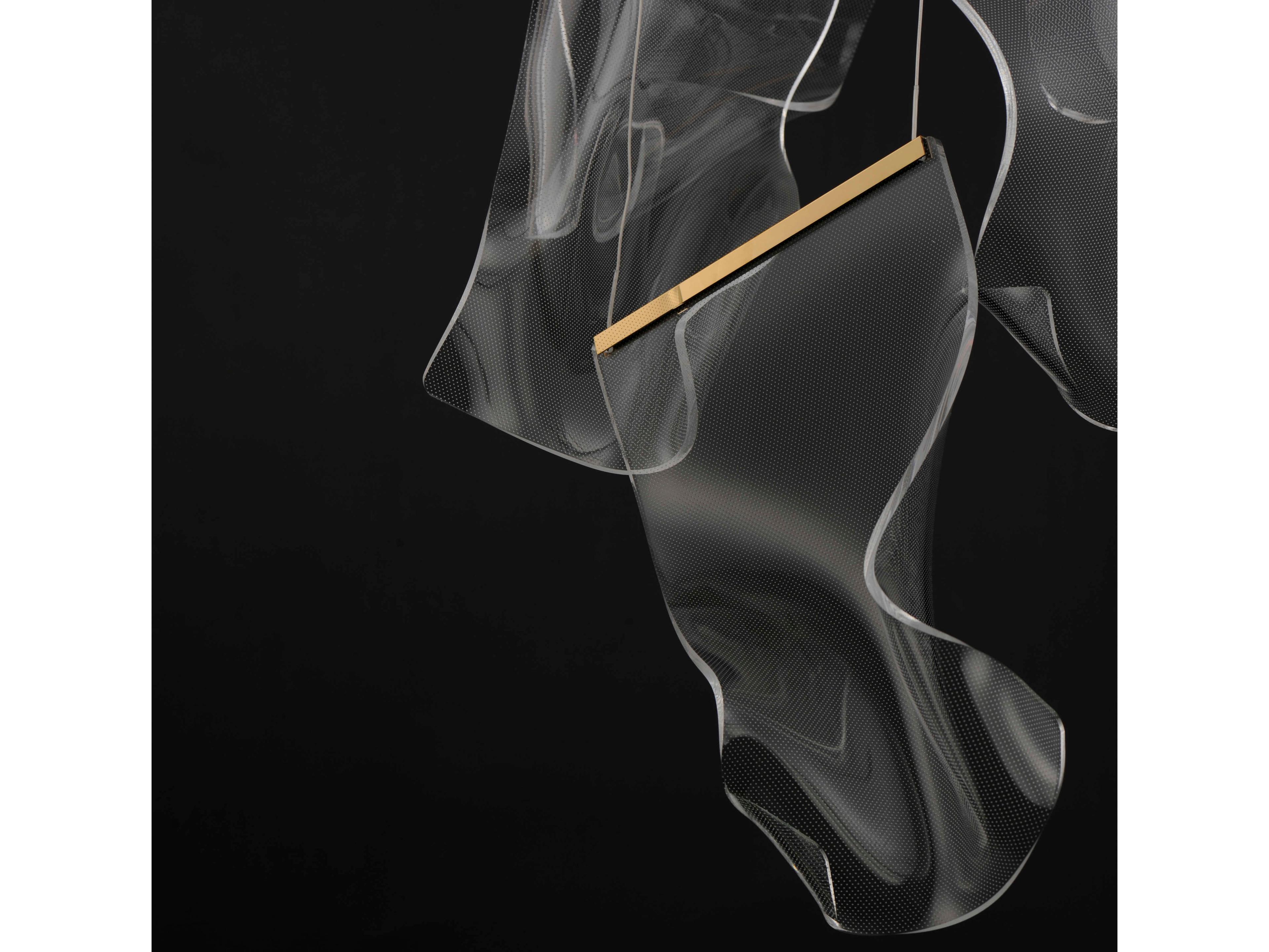 ET2 Rinkle 14-Light French Gold LED Pendant