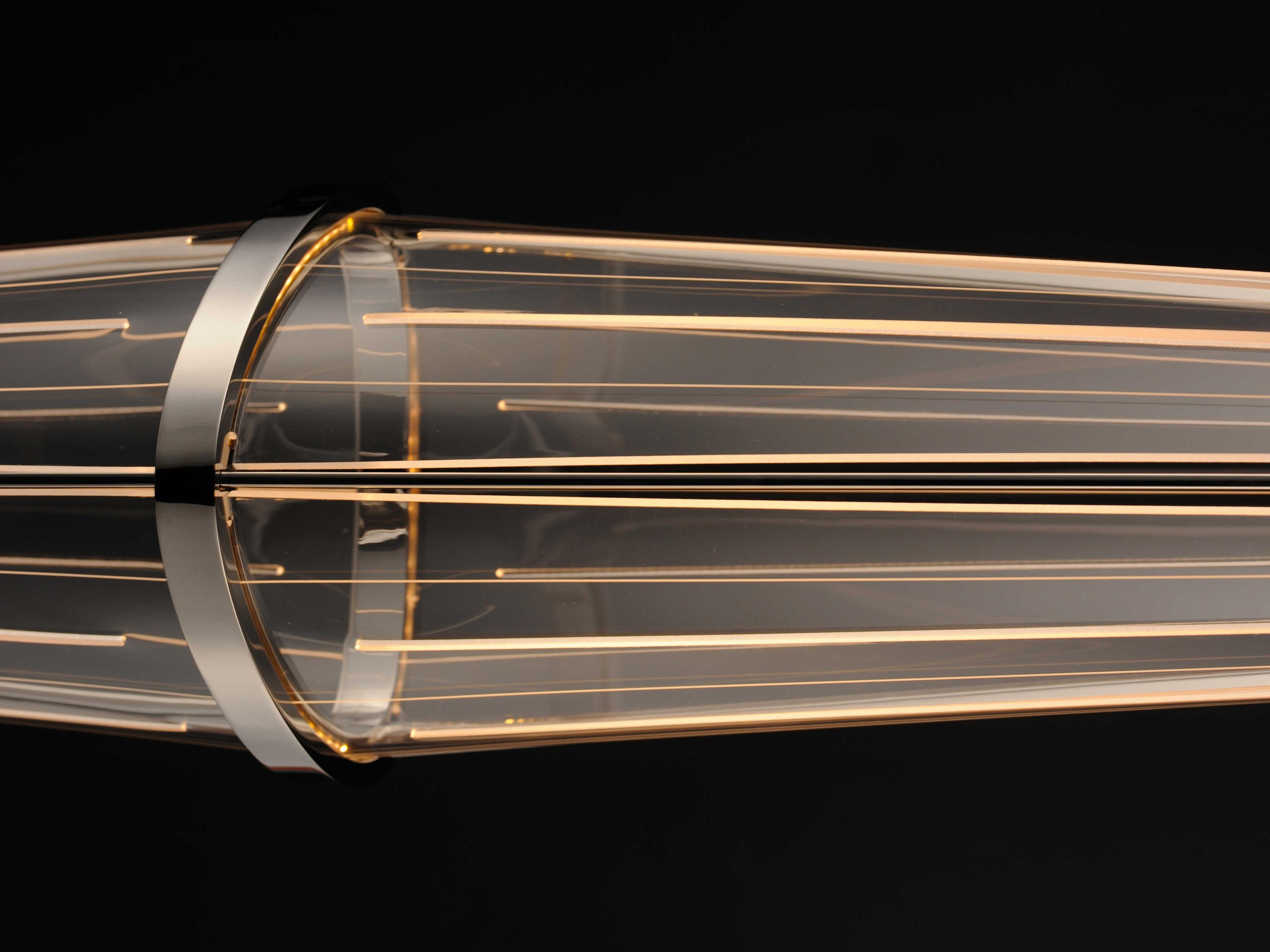 ET2 Quasar 3-Light Polished Chrome Cylinder Island Pendant