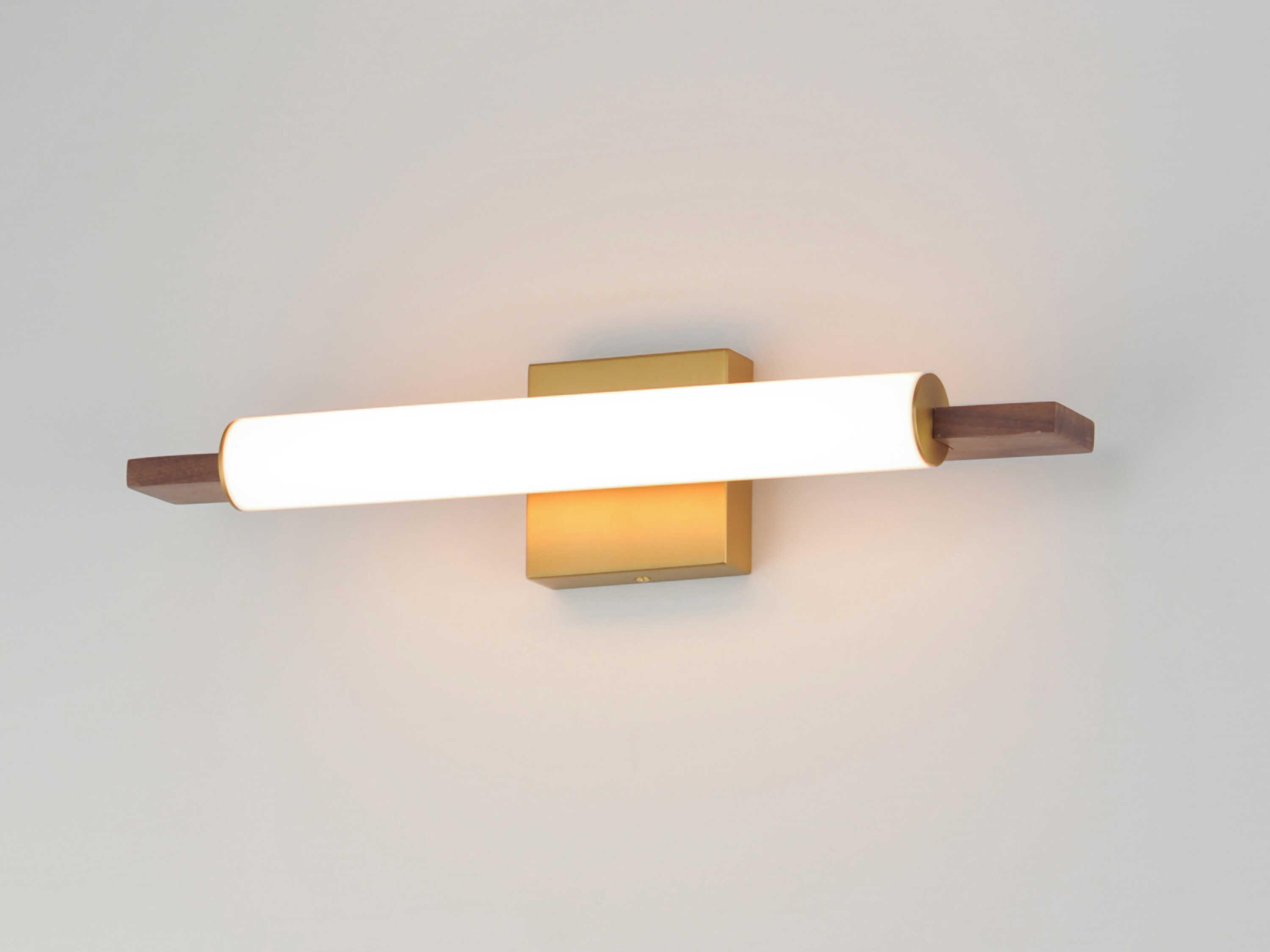 ET2 Joist 1-Light Antique Brass Vanity Light