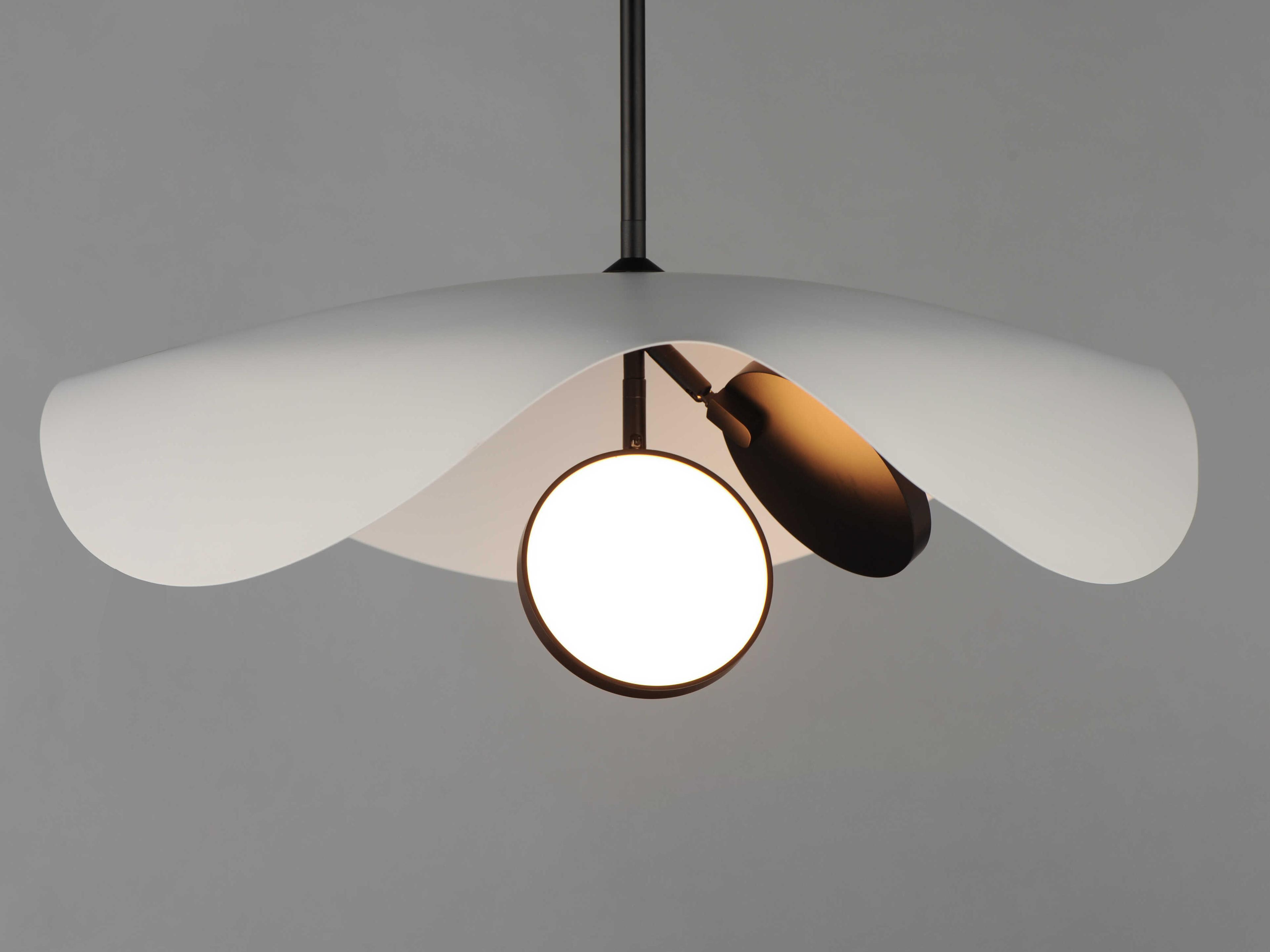ET2 Carmen 2-Light Black LED Pendant