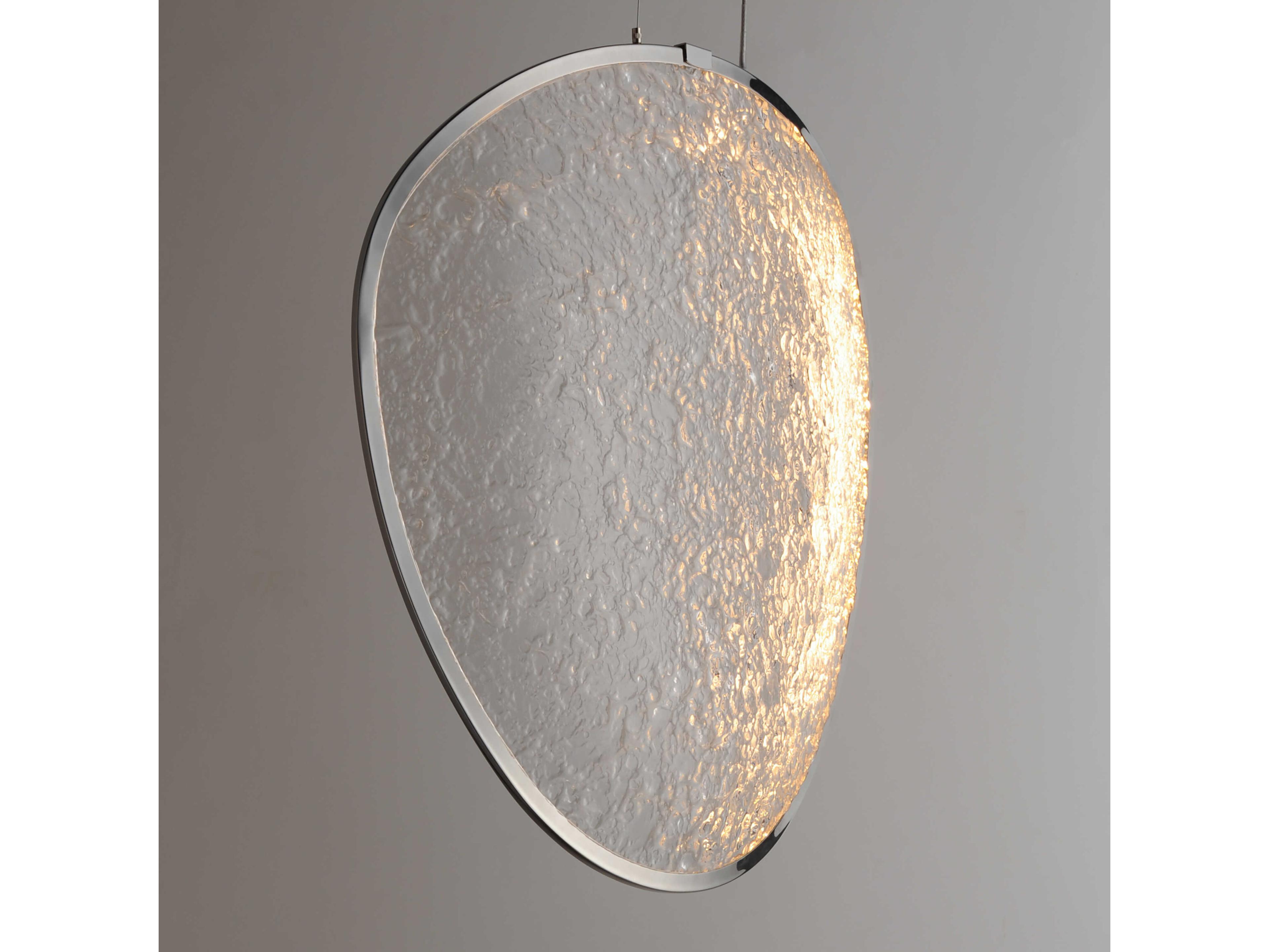 ET2 Moonscapes 1-Light Polished Chrome Round Pendant