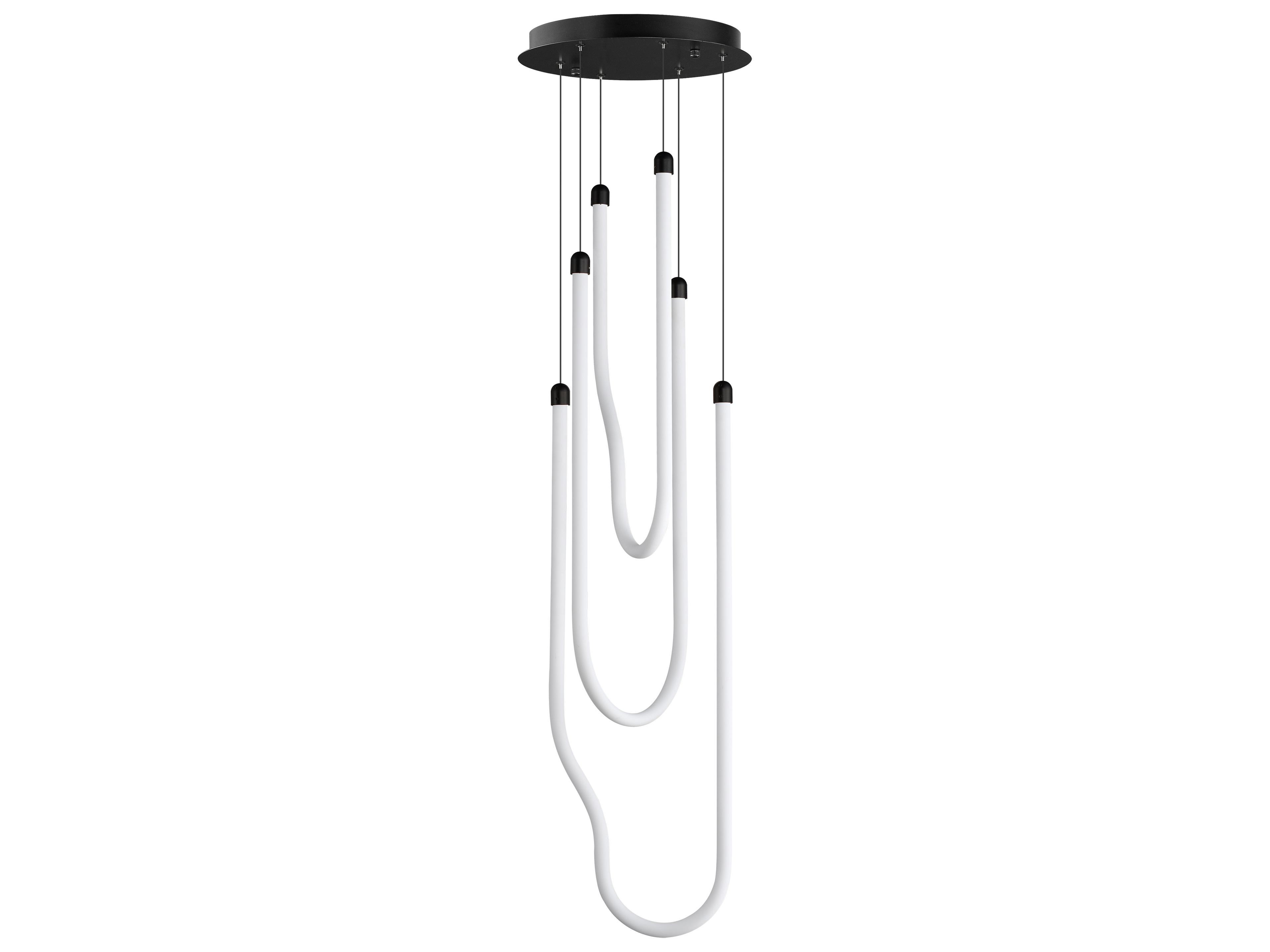 ET2 Soleil 3-Light Black Linear Pendant
