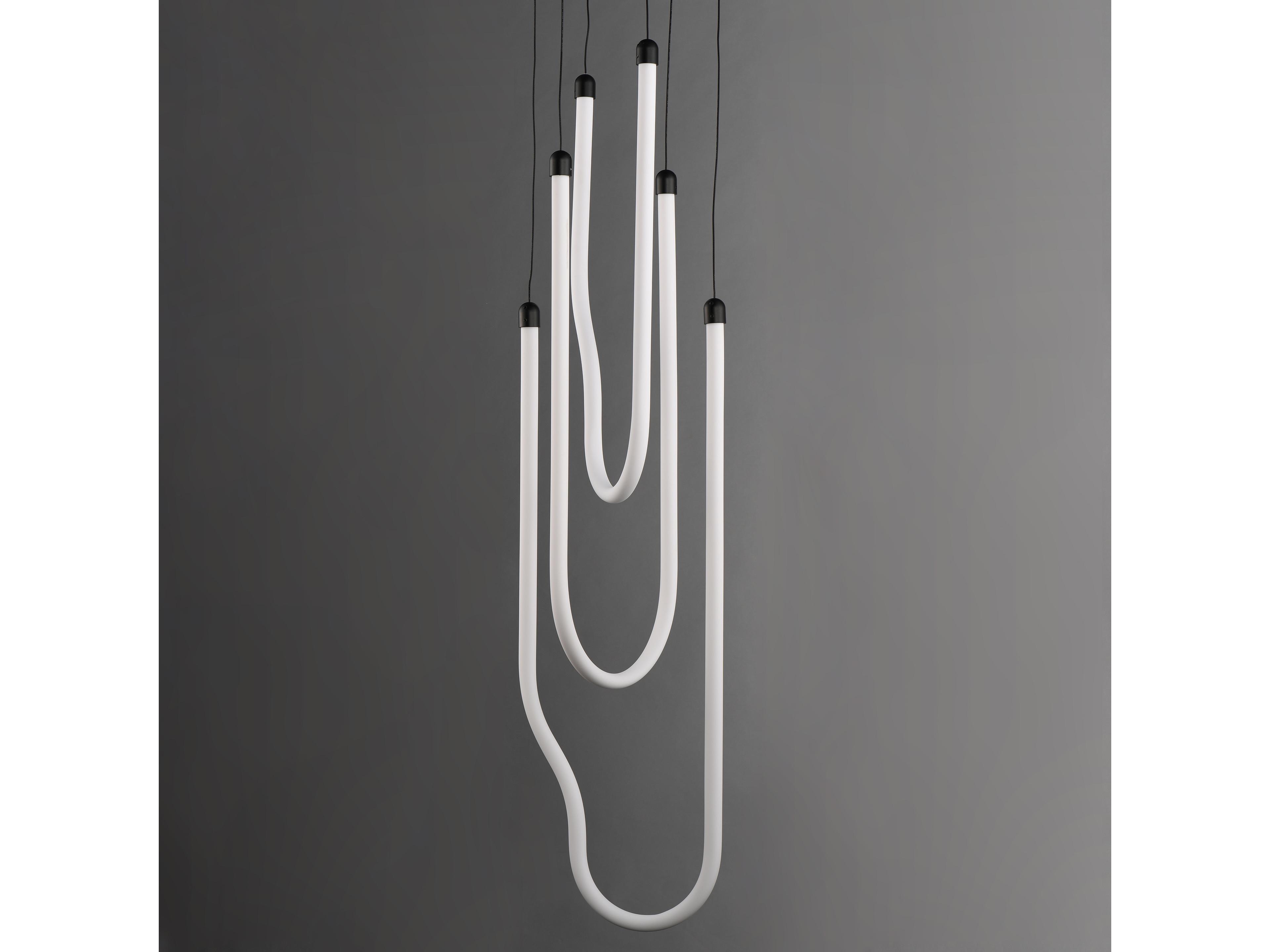 ET2 Soleil 3-Light Black Linear Pendant