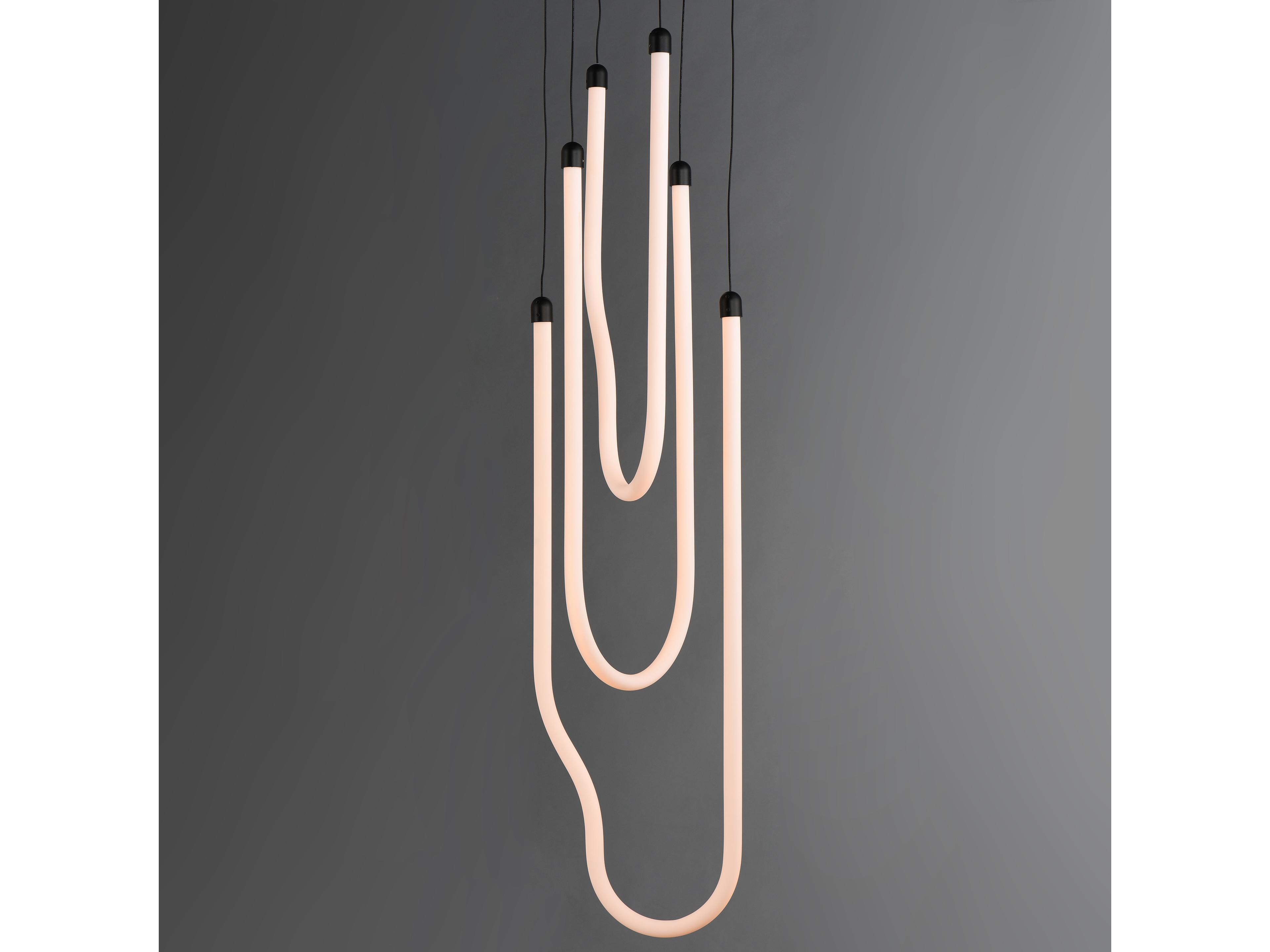 ET2 Soleil 3-Light Black Linear Pendant