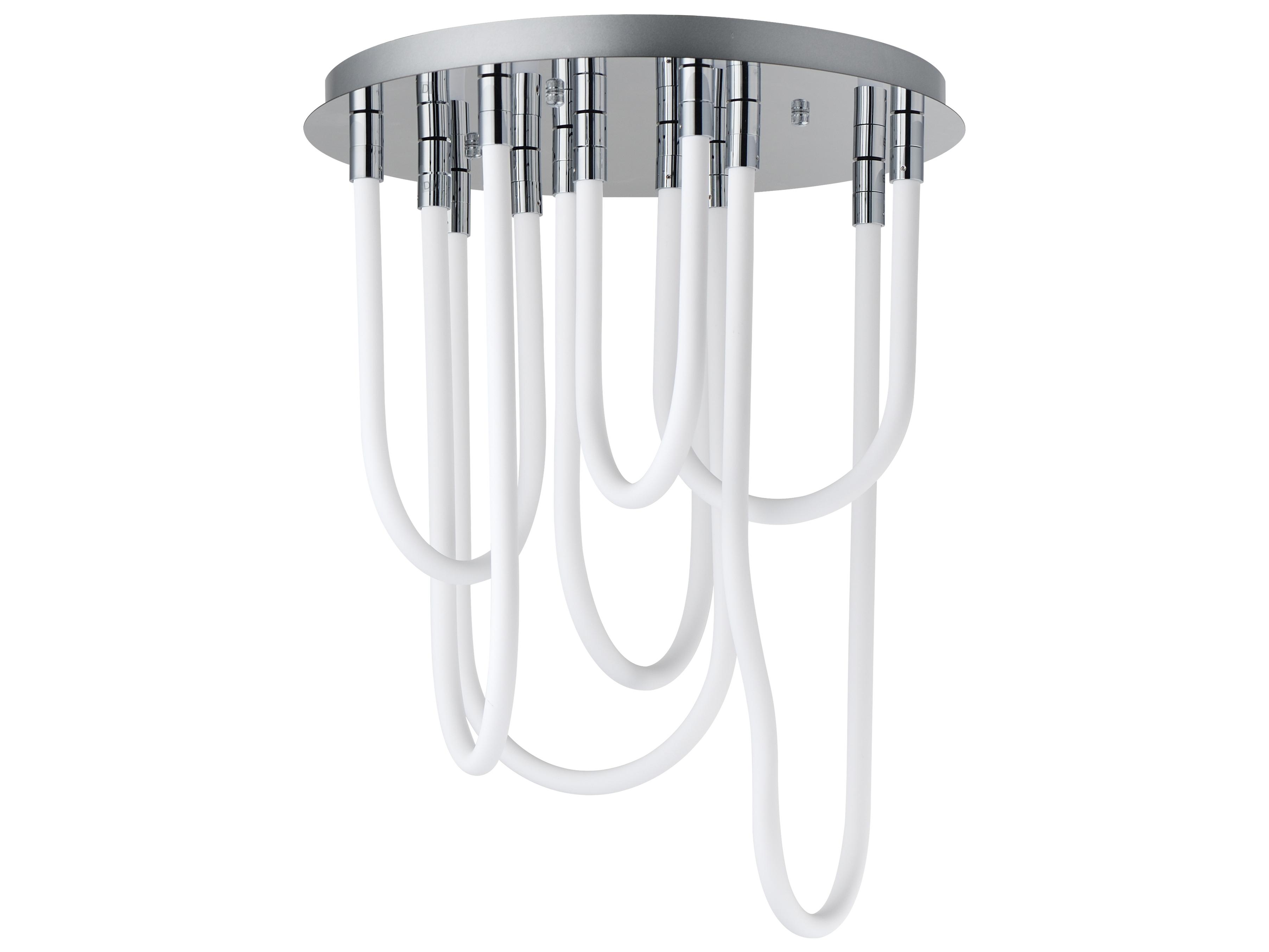 ET2 Soleil 7-Light Polished Chrome Linear Flush Mount