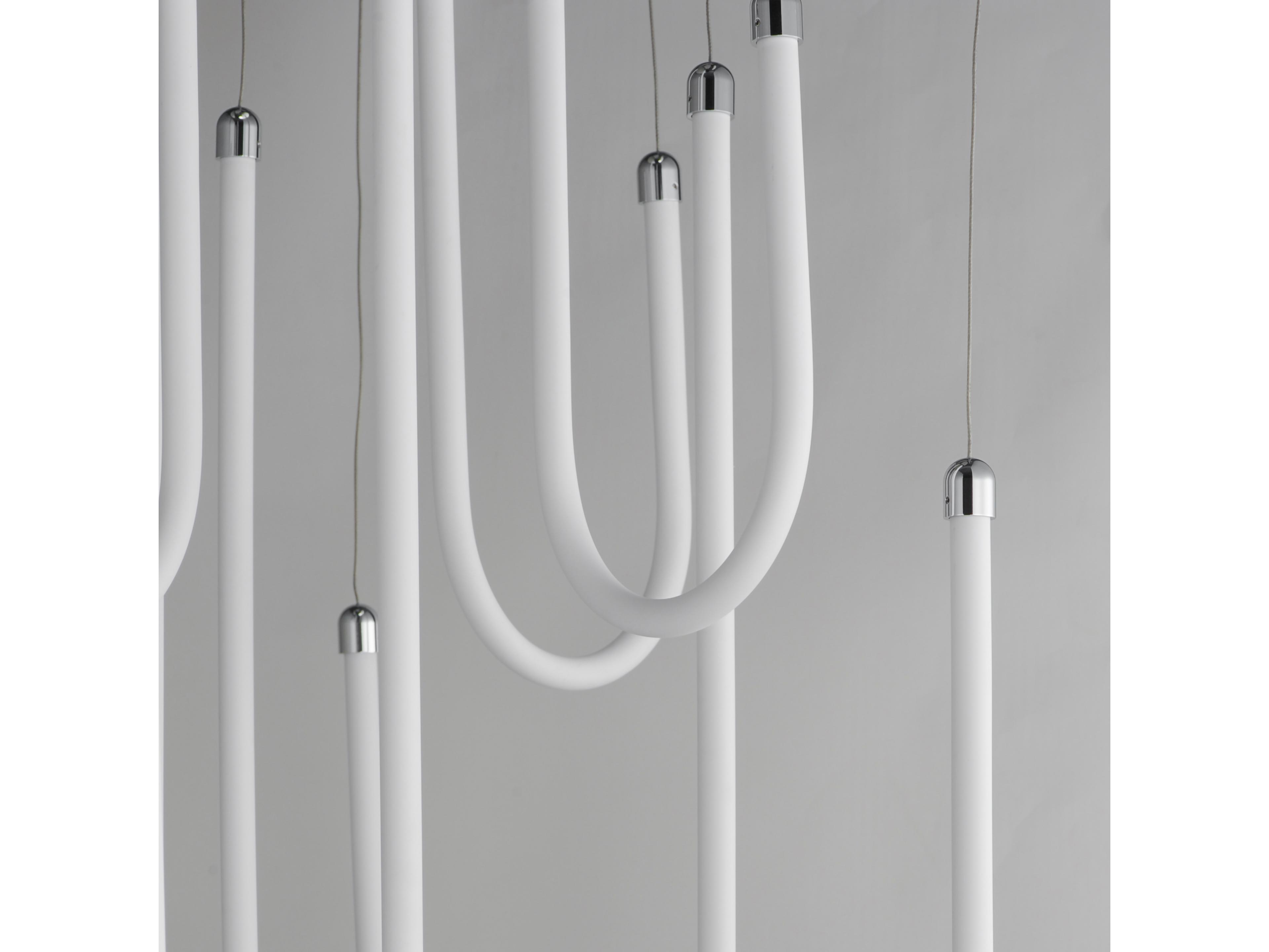 ET2 Soleil 8-Light Polished Chrome Linear Pendant