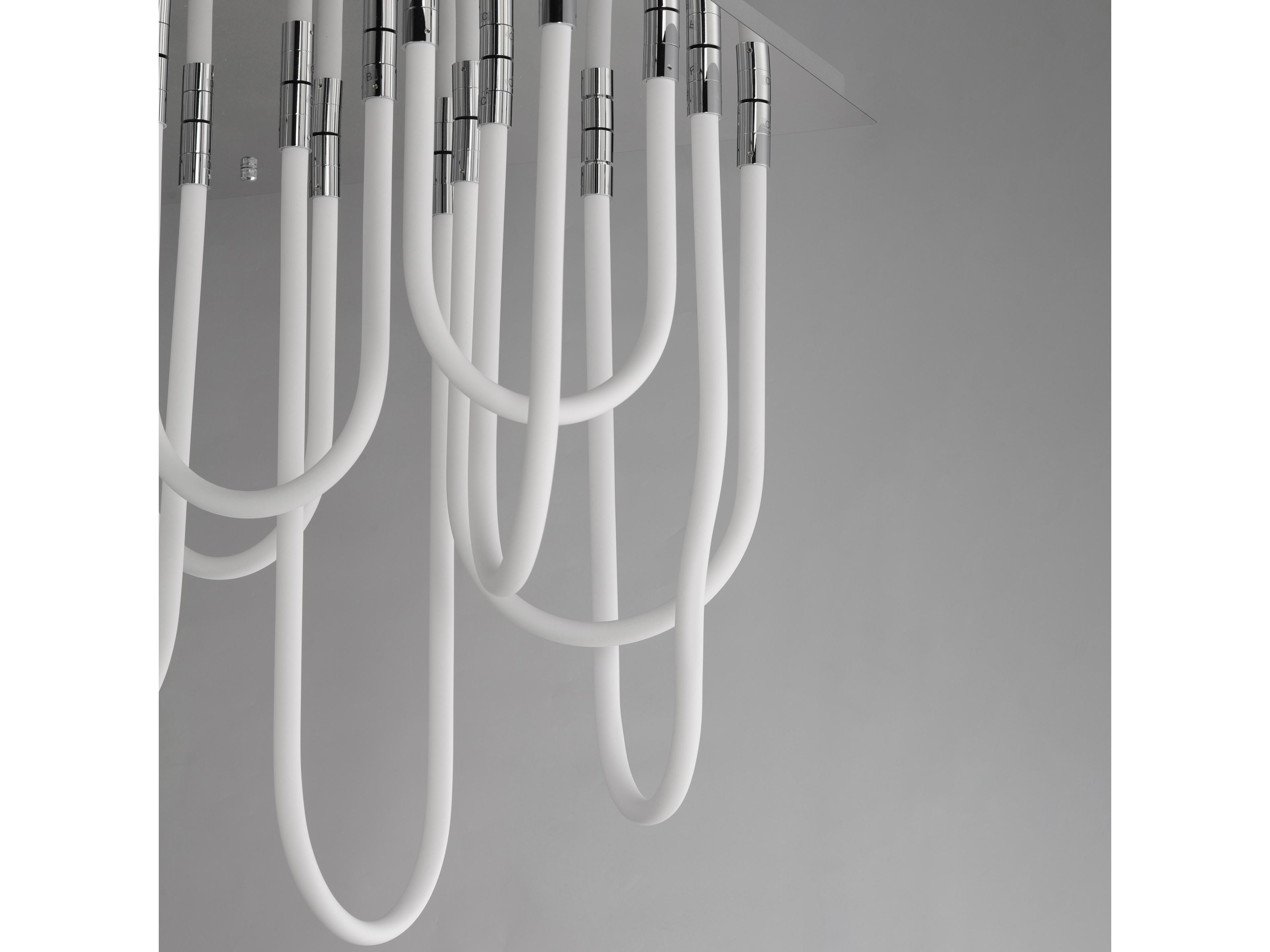 ET2 Soleil 14-Light Polished Chrome Linear Flush Mount