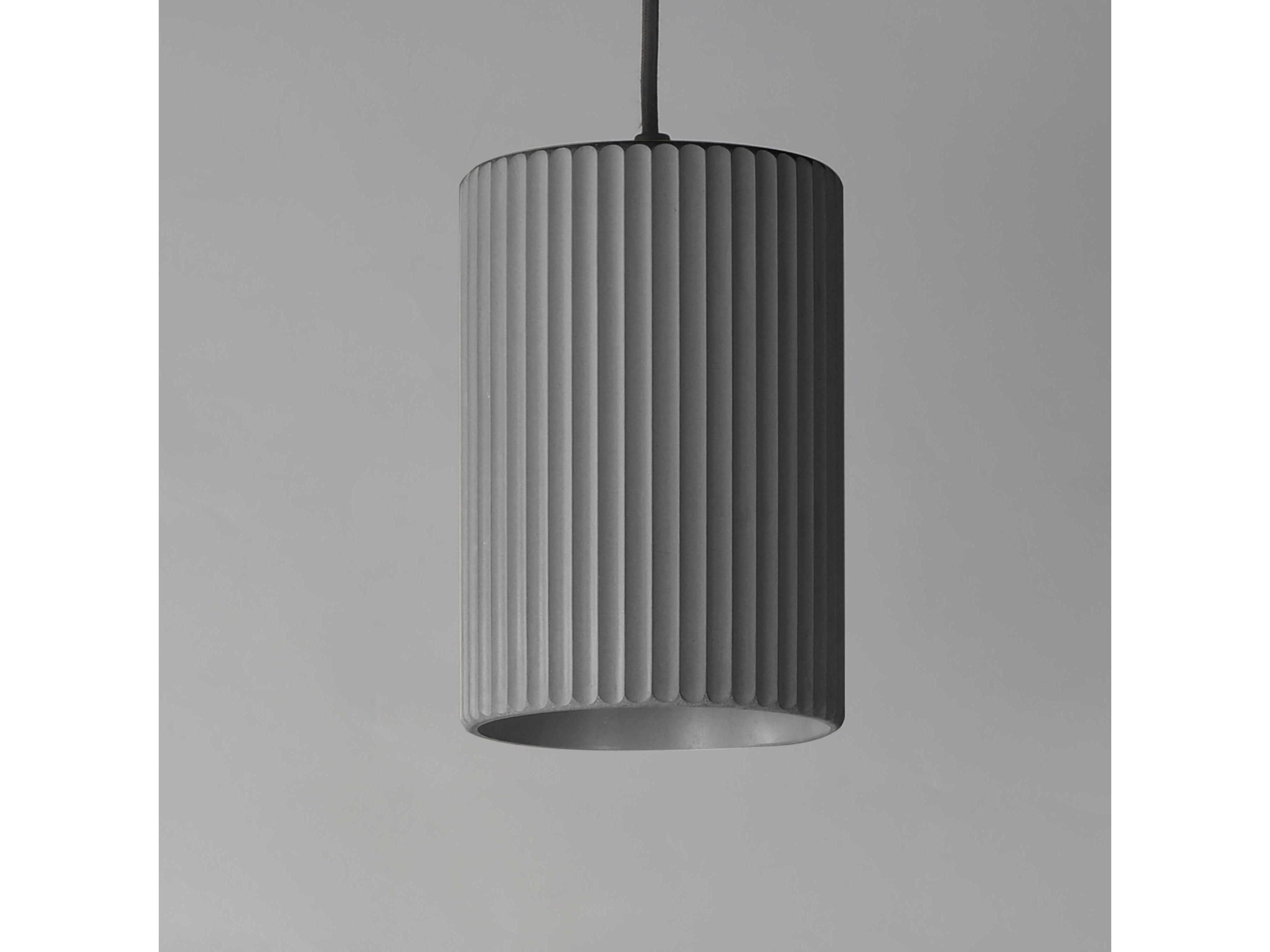 ET2 1-Light Gray Cylinder Mini Pendant