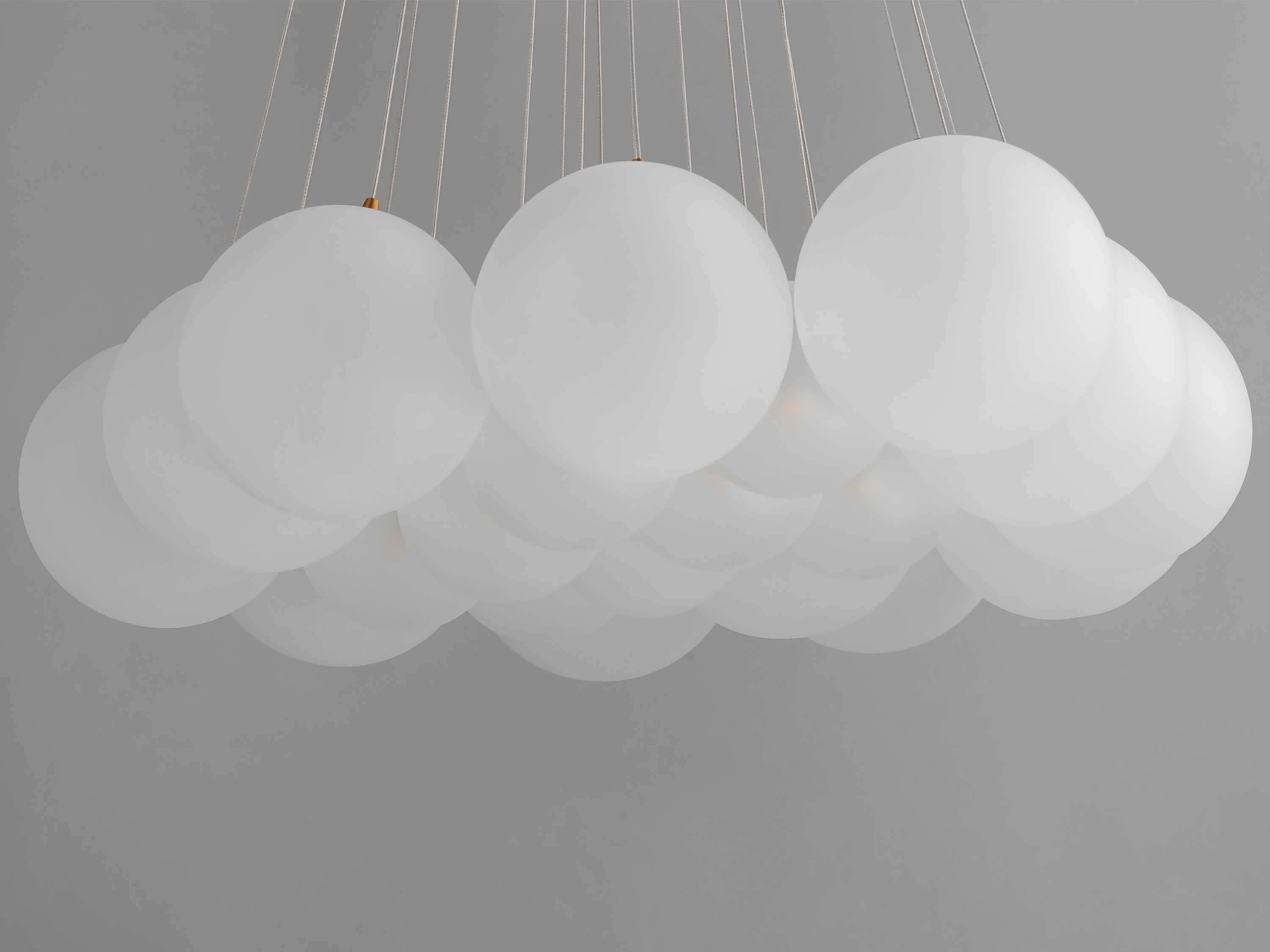 ET2 Burst 20-Light Gold Globe Pendant