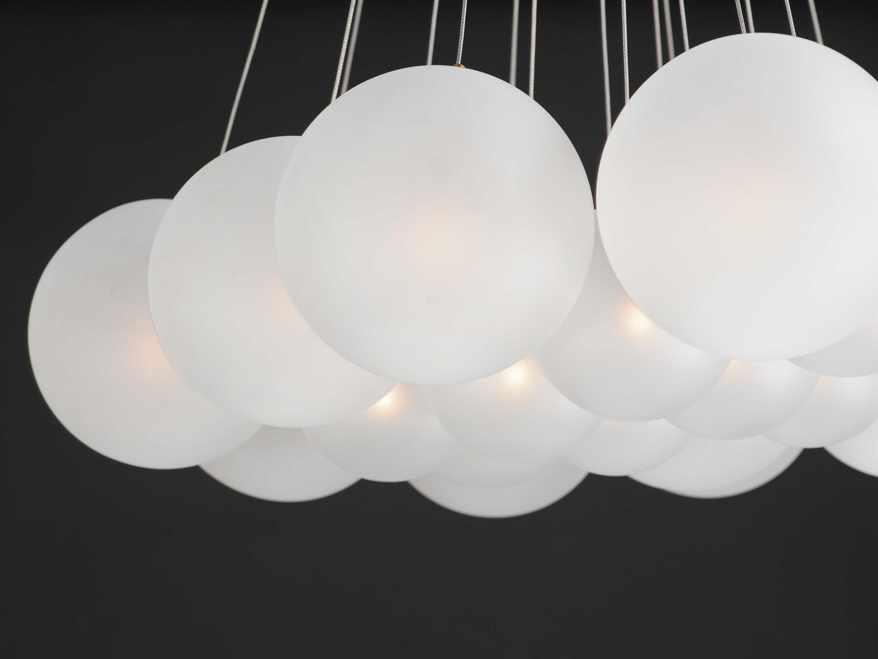 ET2 Burst 20-Light Gold Globe Pendant