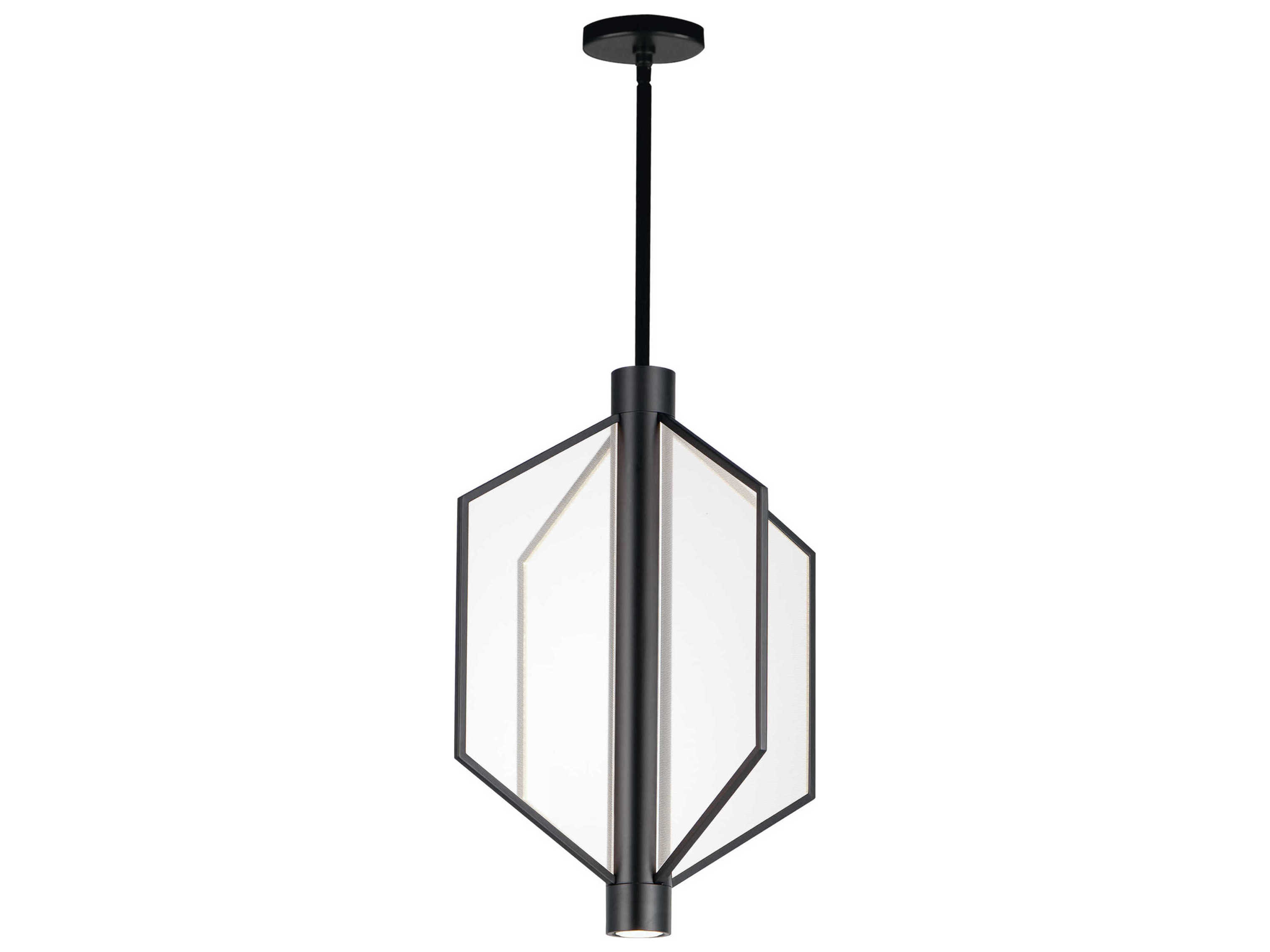 ET2 Telstar 4-Light Black LED Linear Pendant
