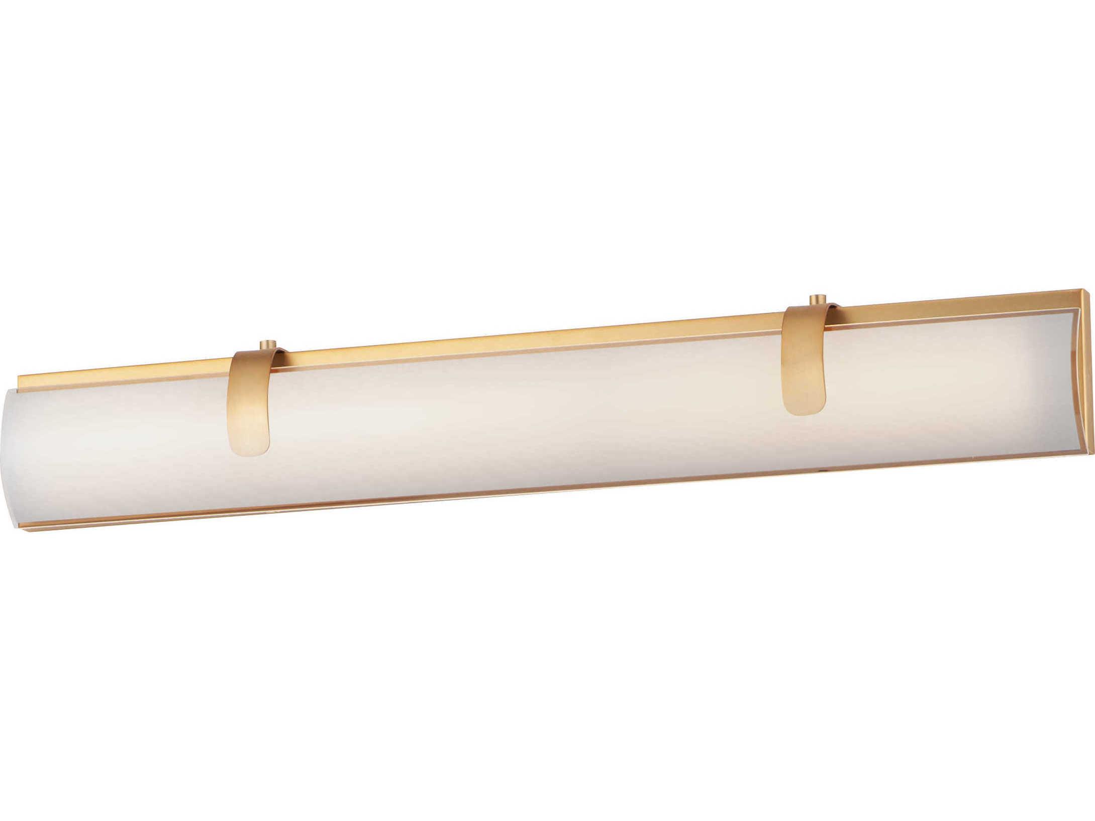 ET2 Clutch 2-Light Gold Glass LED Vanity Light