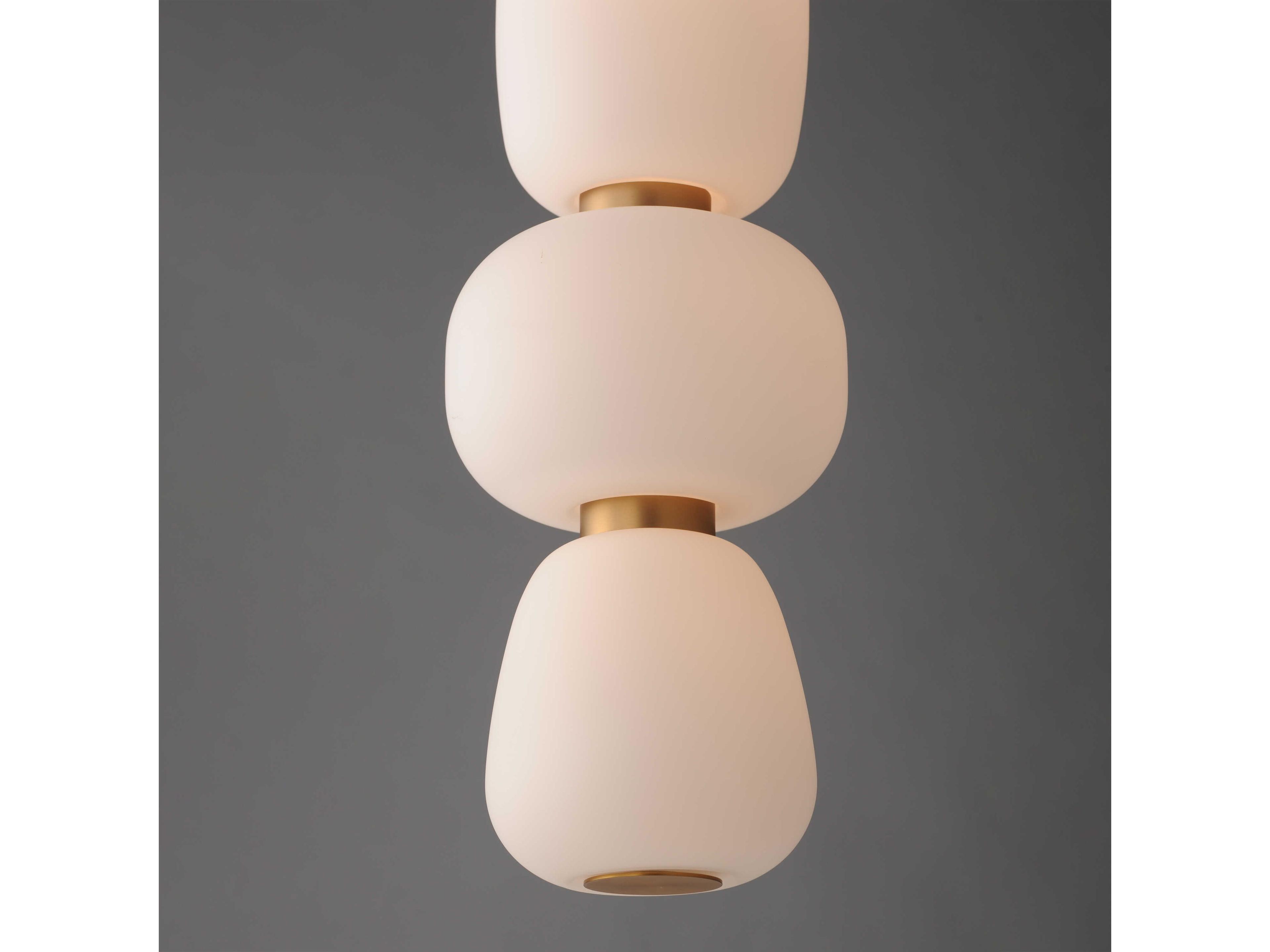 ET2 Soji 1-Light Black Gold Linear Mini Pendant