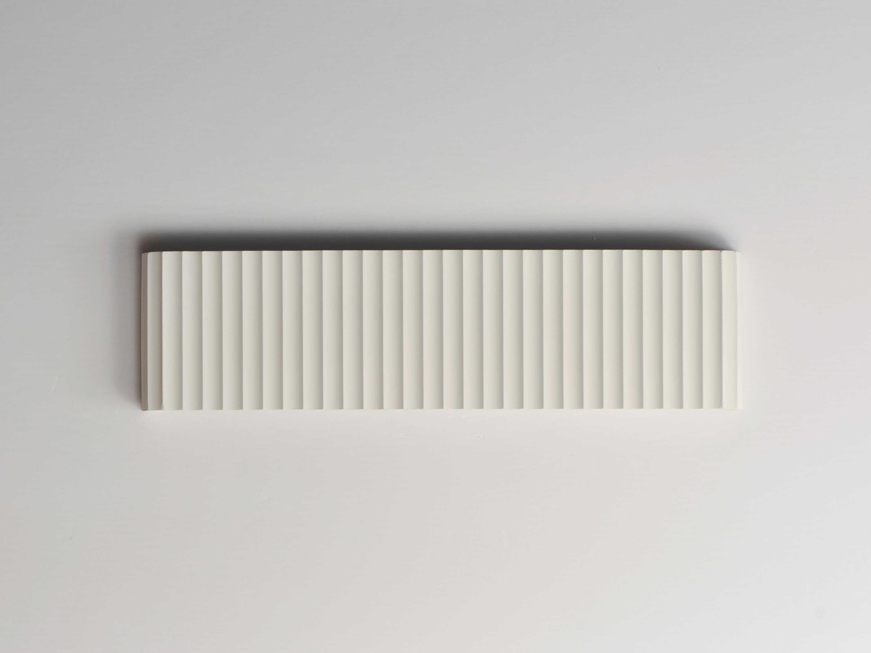 ET2 Delphi 1-Light Chaulk White Vanity Light