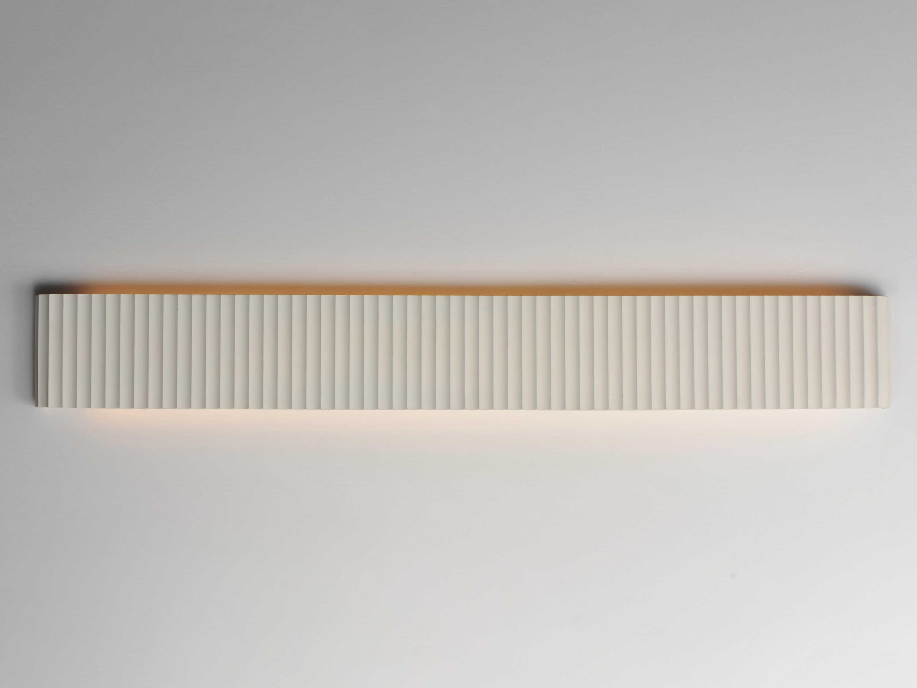 ET2 Delphi 1-Light Chaulk White Vanity Light