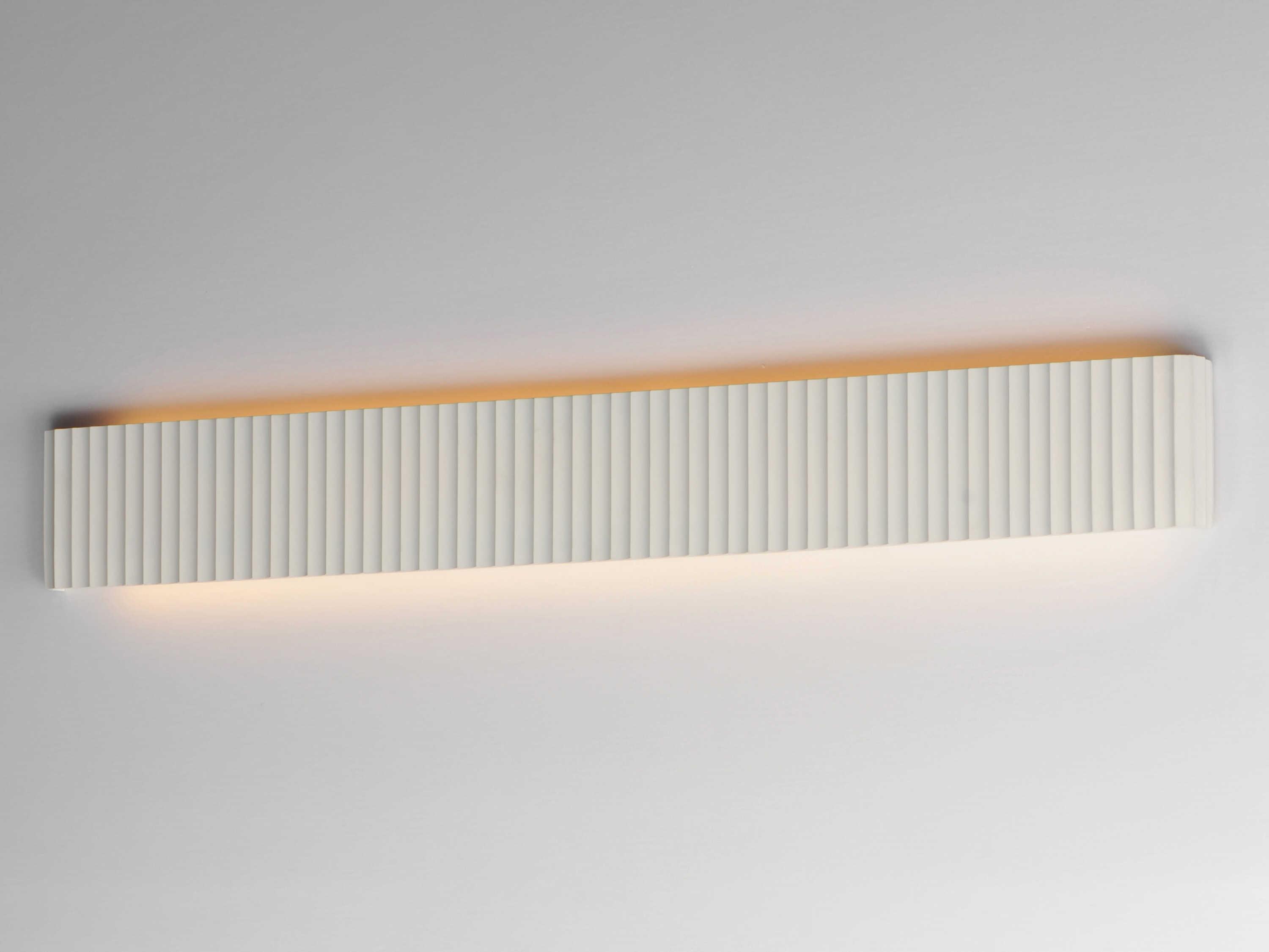 ET2 Delphi 1-Light Chaulk White Vanity Light