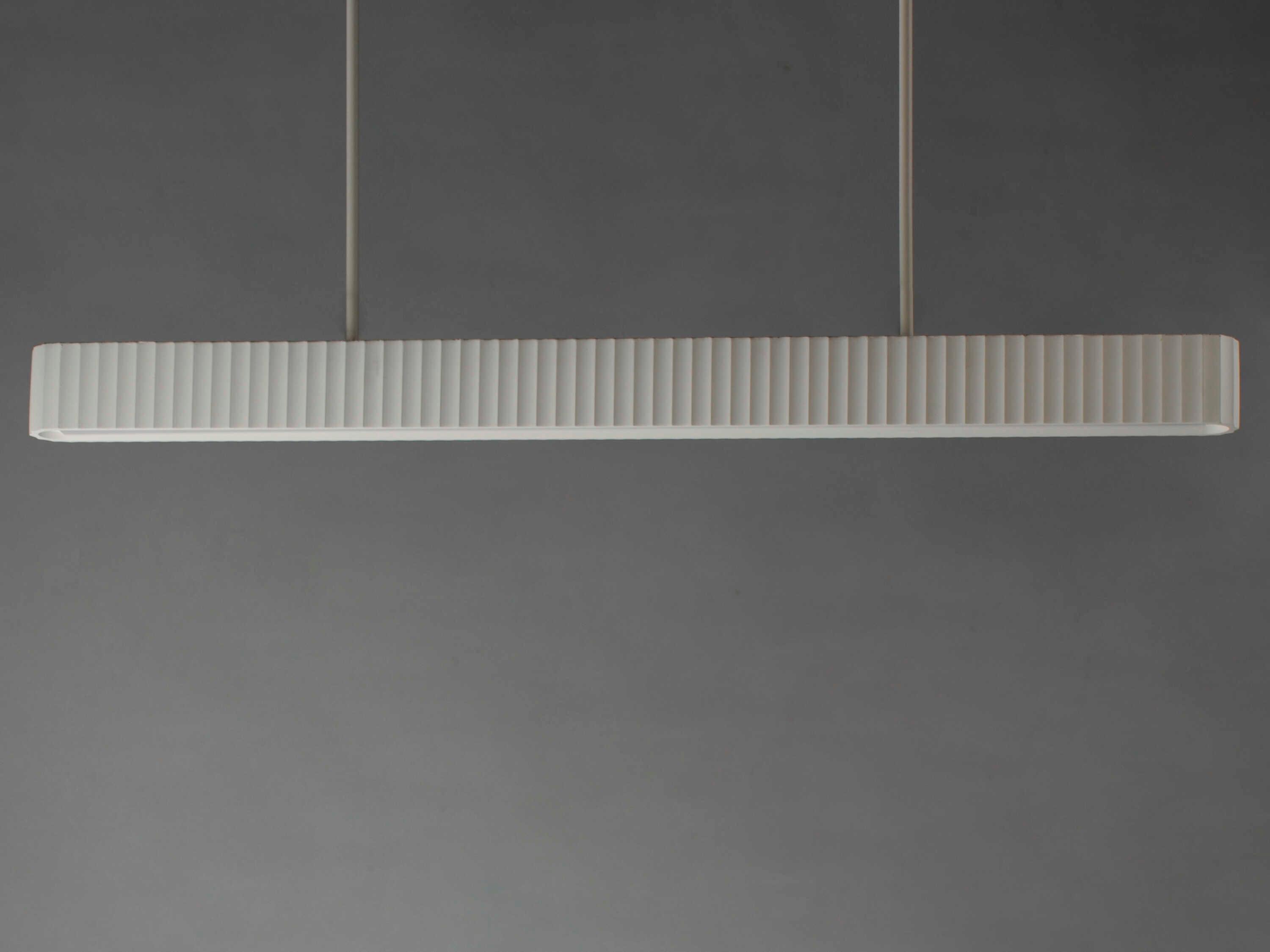 ET2 Delphi 1-Light Chaulk White Island Pendant