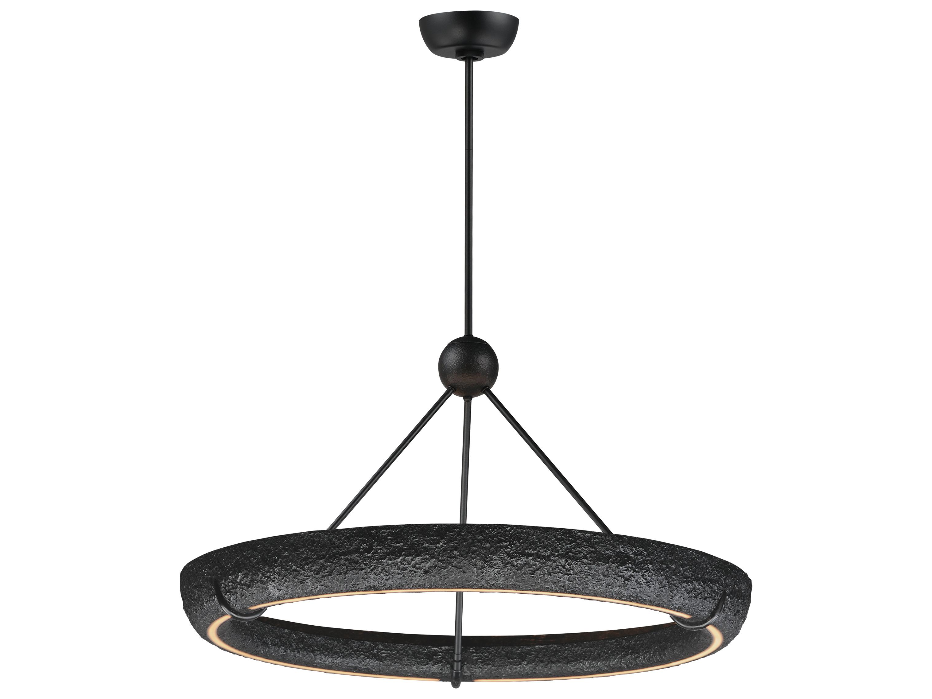 ET2 Geist Black Round Pendant