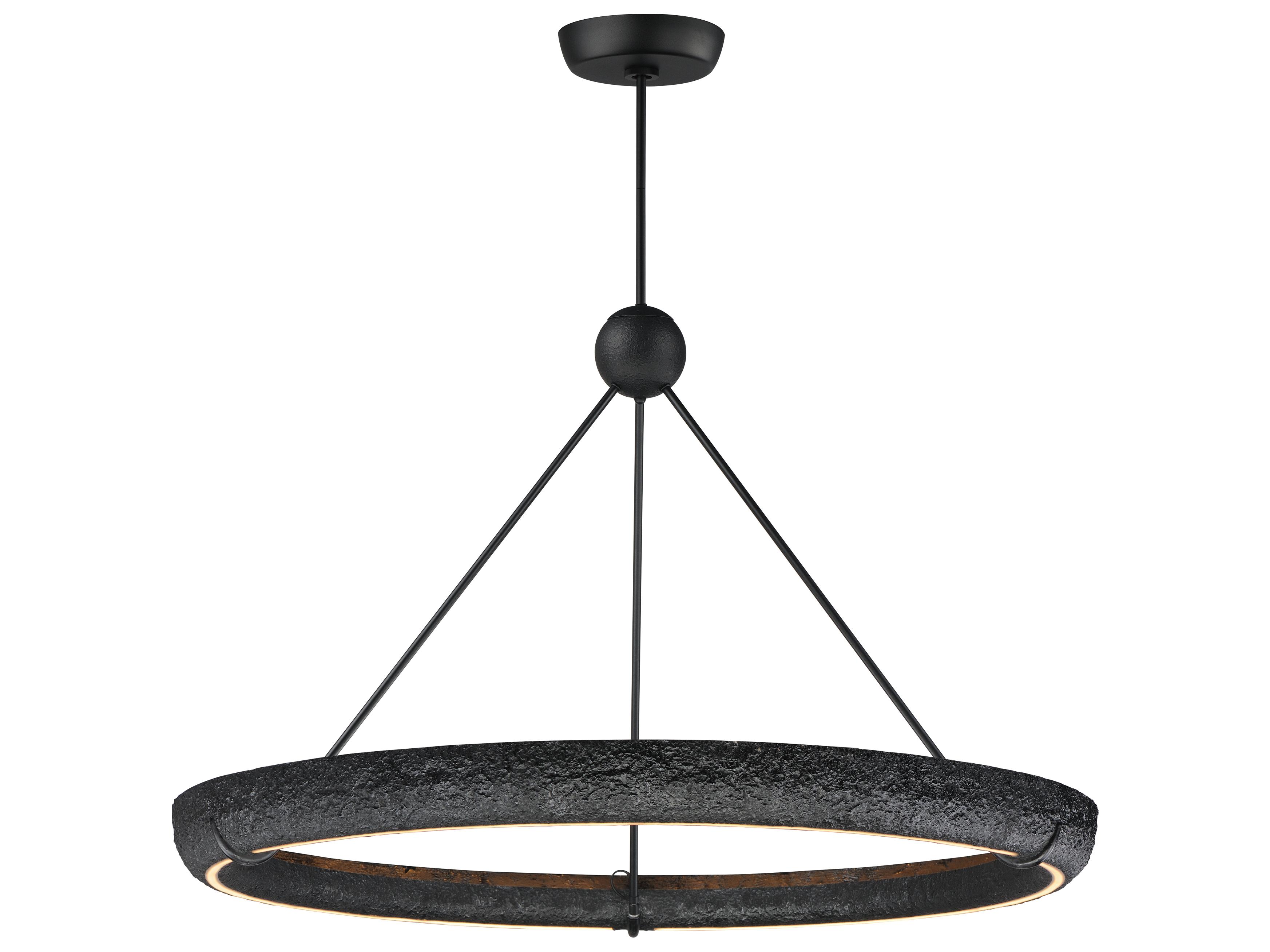 ET2 Geist Black Round Pendant