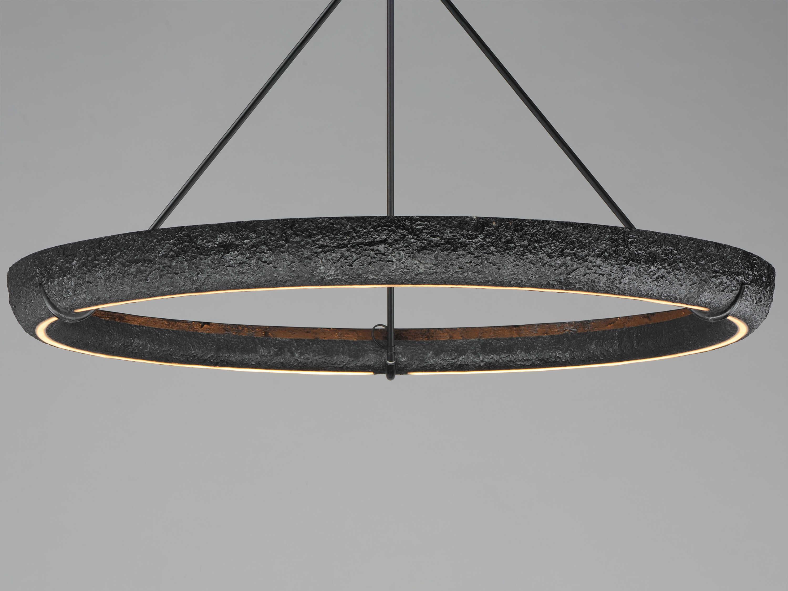 ET2 Geist Black Round Pendant