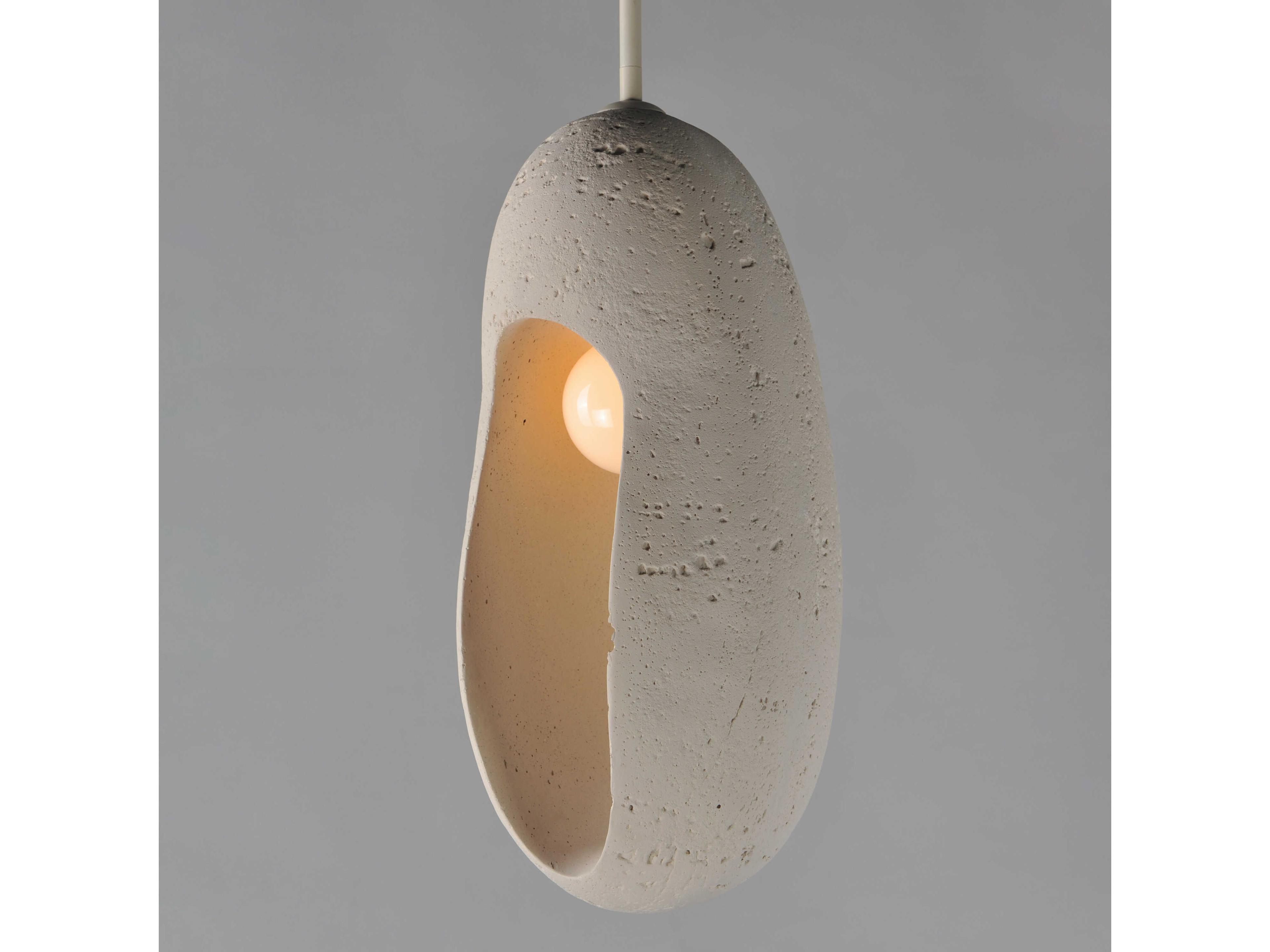 ET2 1-Light Chaulk White Mini Pendant