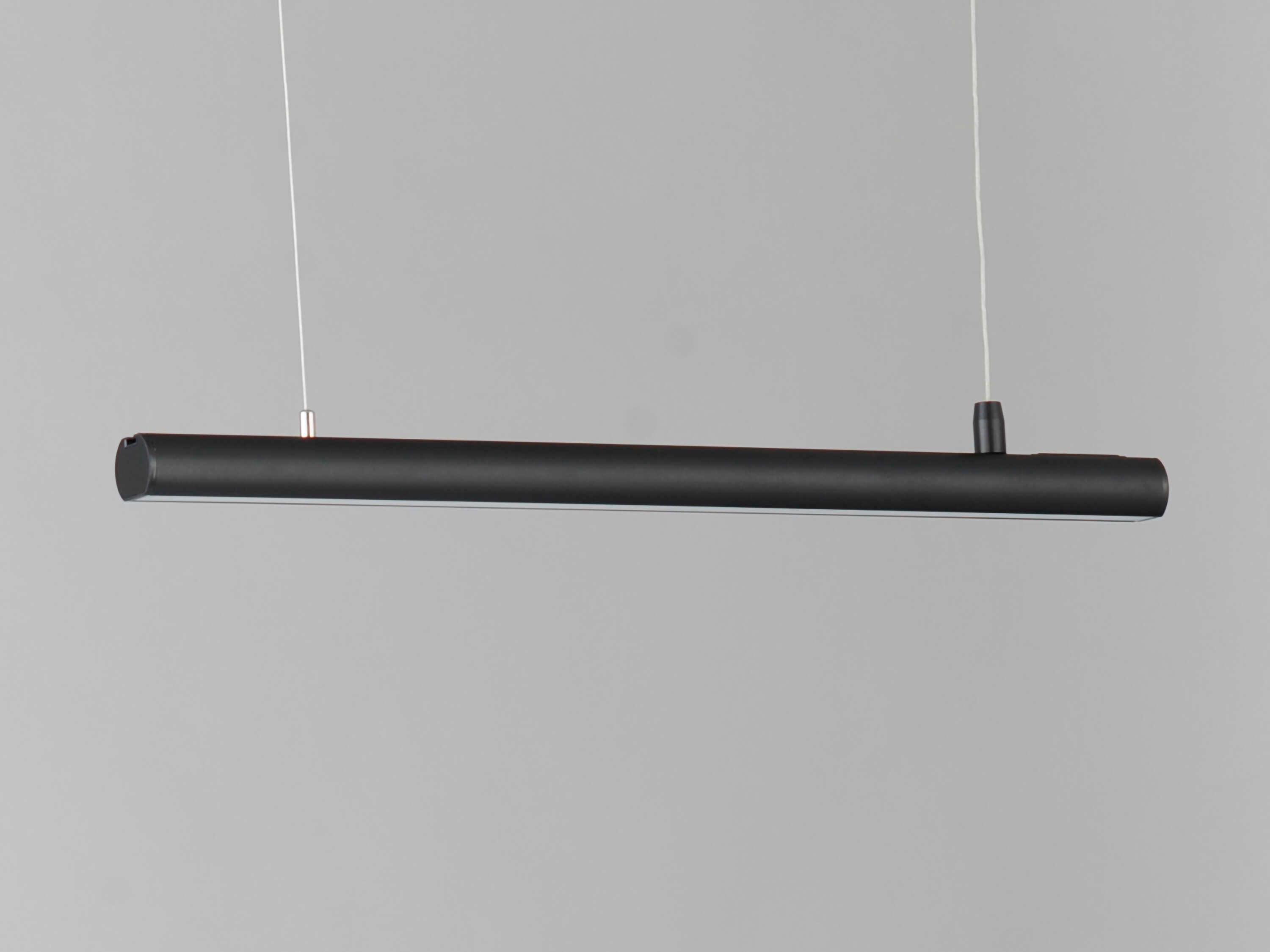 ET2 Continuum 1-Light Black LED Linear Island Pendant