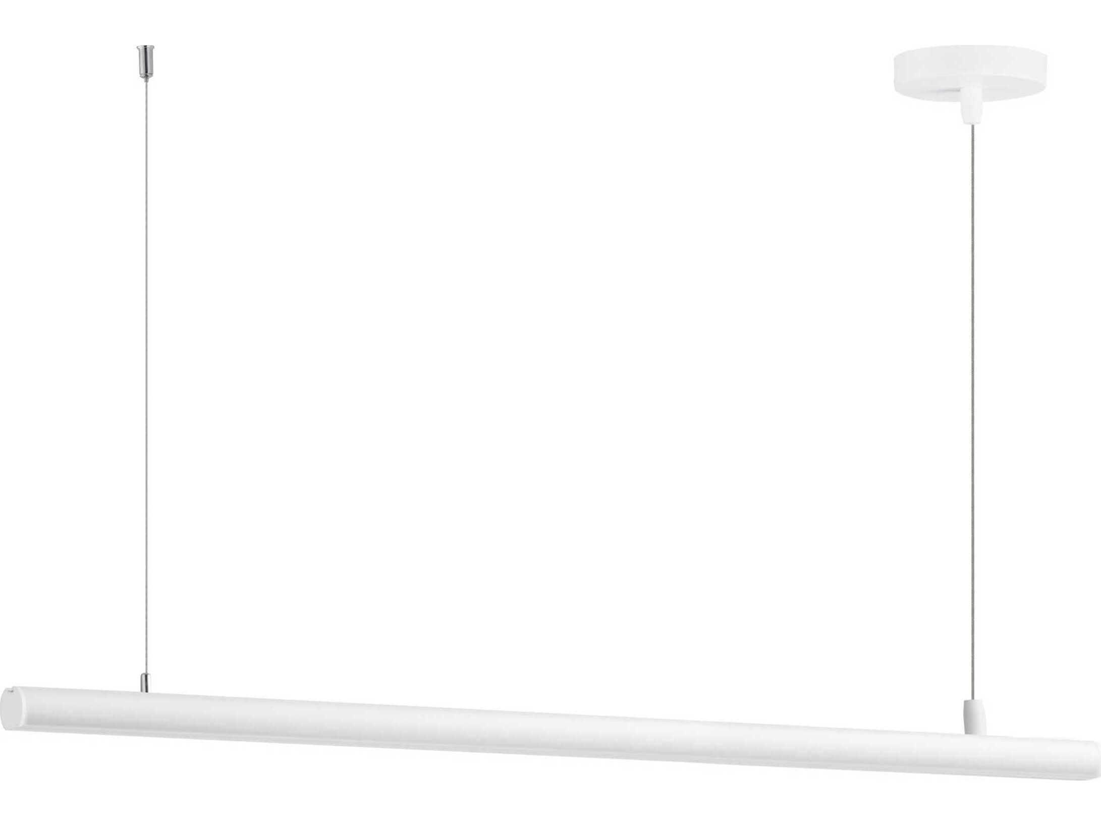 ET2 Continuum 1-Light White LED Linear Island Pendant