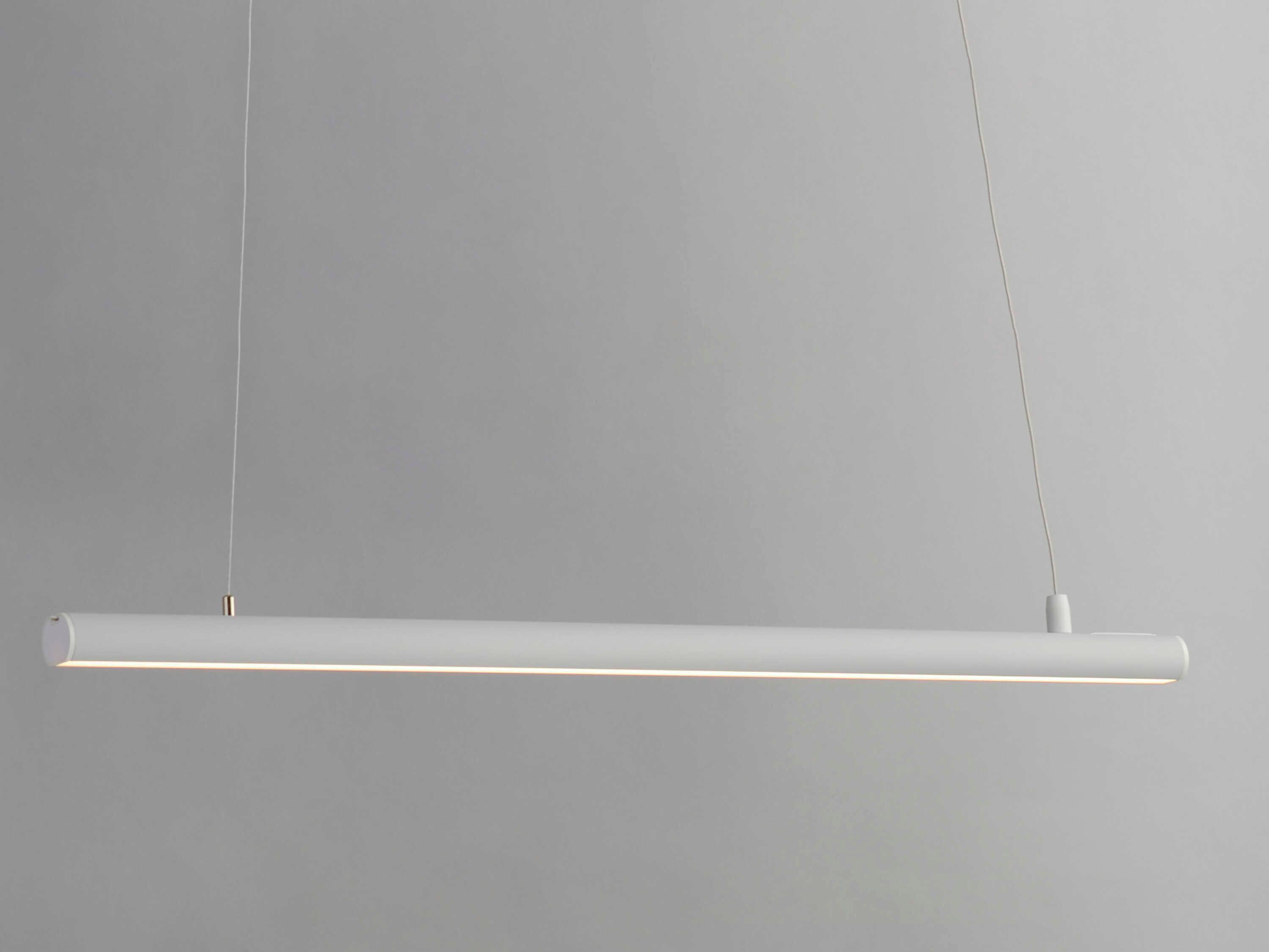 ET2 Continuum 1-Light White LED Linear Island Pendant