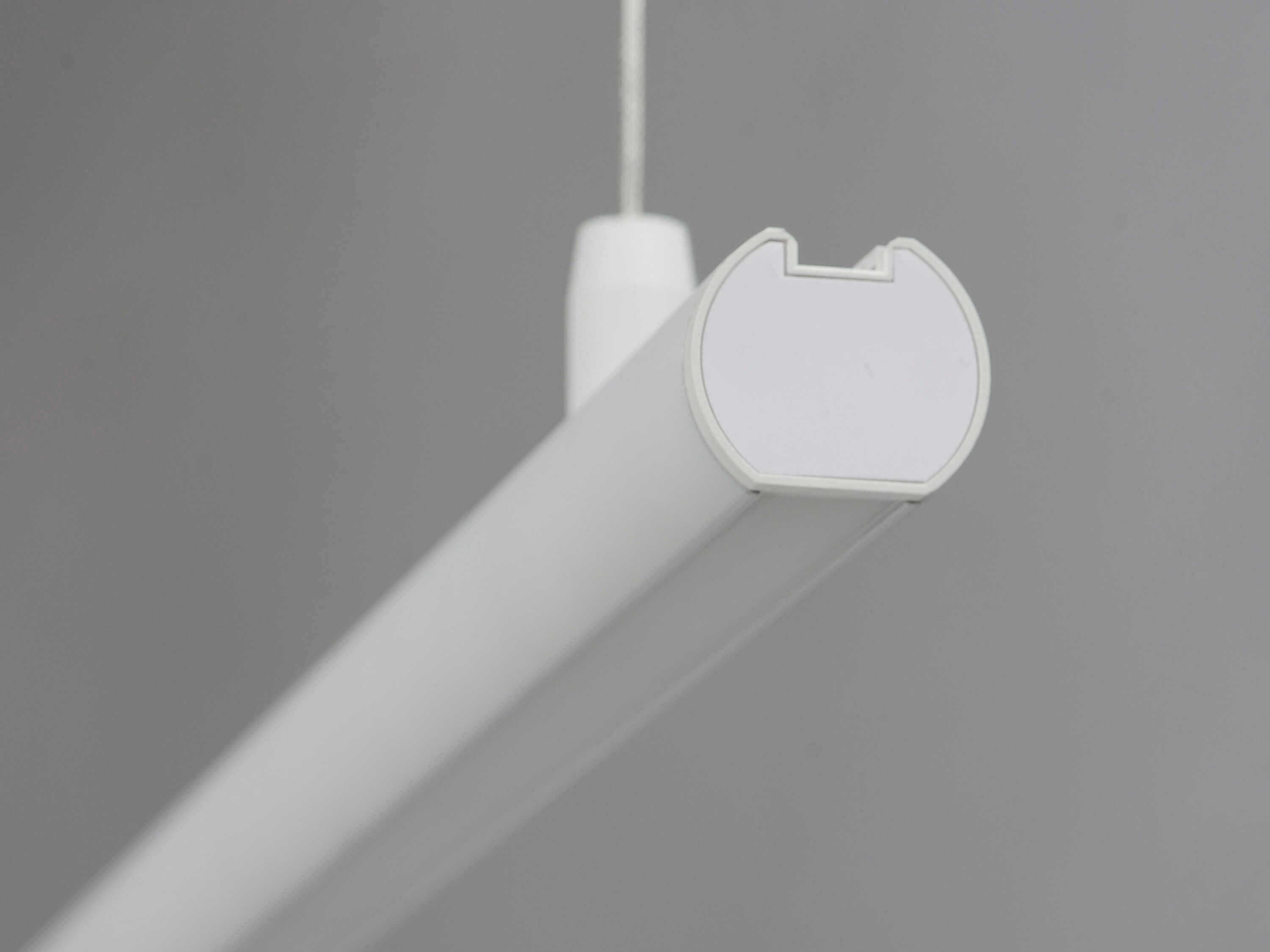ET2 Continuum 1-Light White LED Linear Island Pendant