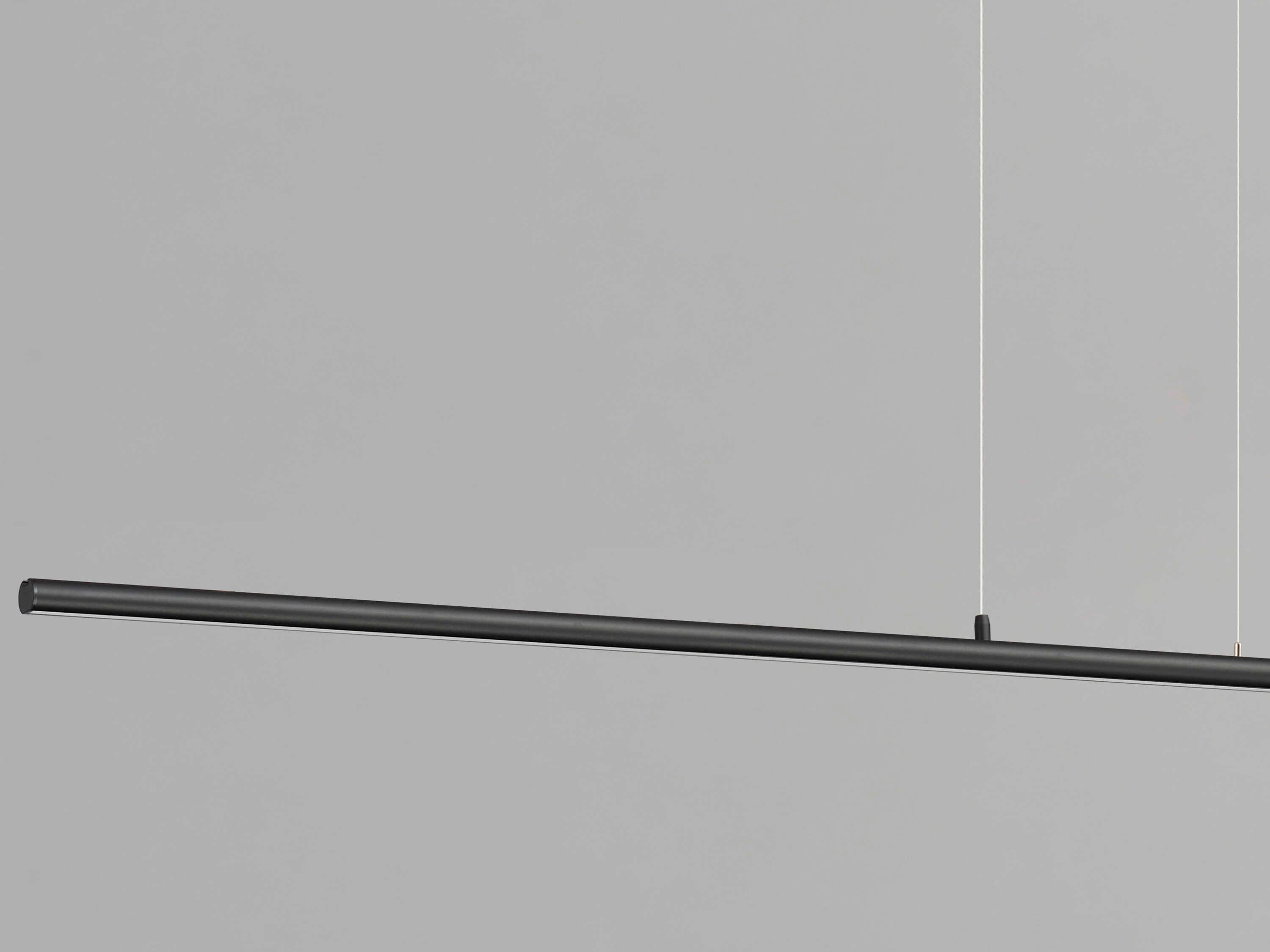 ET2 Continuum 1-Light Black LED Linear Island Pendant