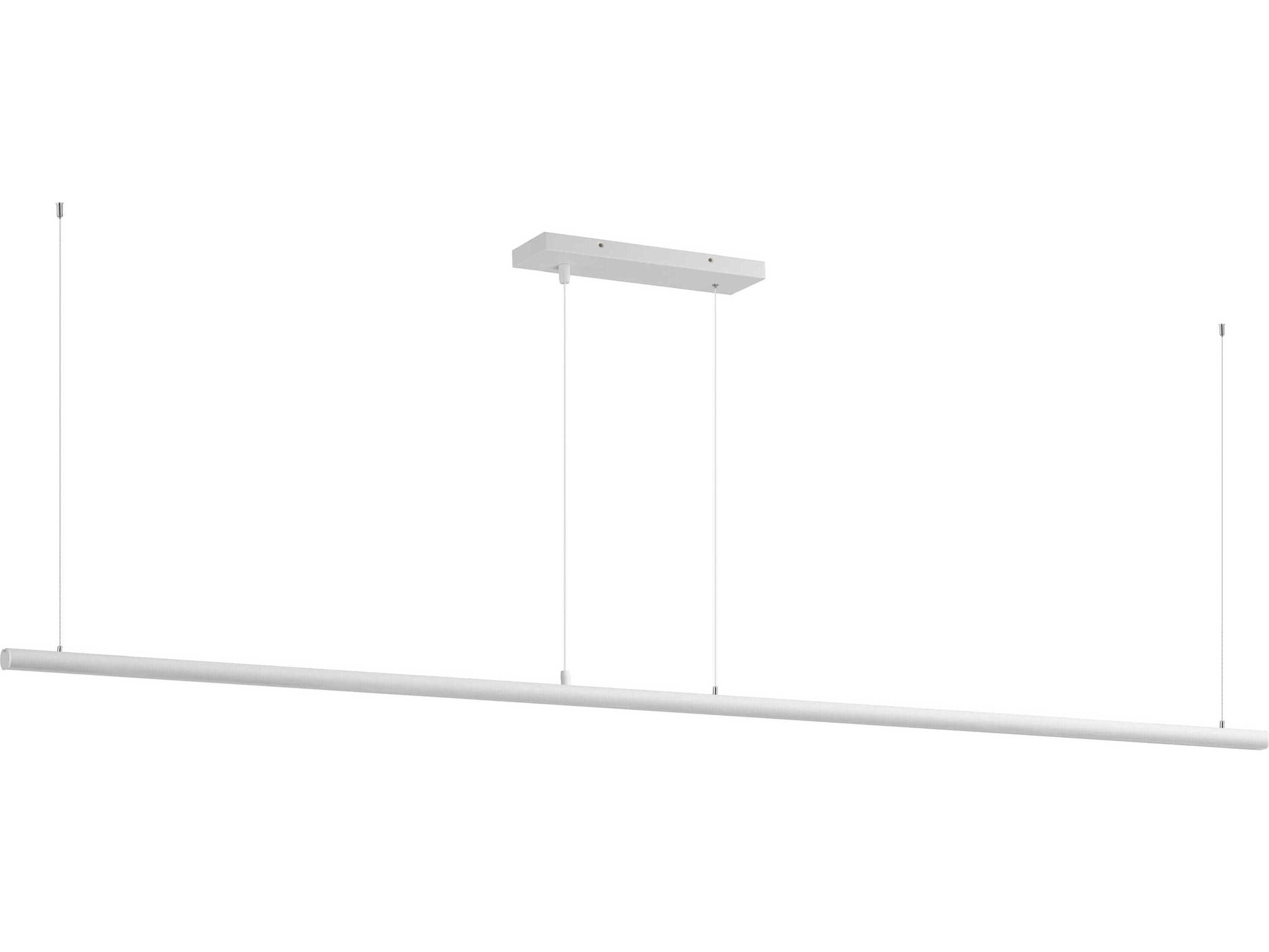 ET2 Continuum 1-Light White LED Linear Island Pendant