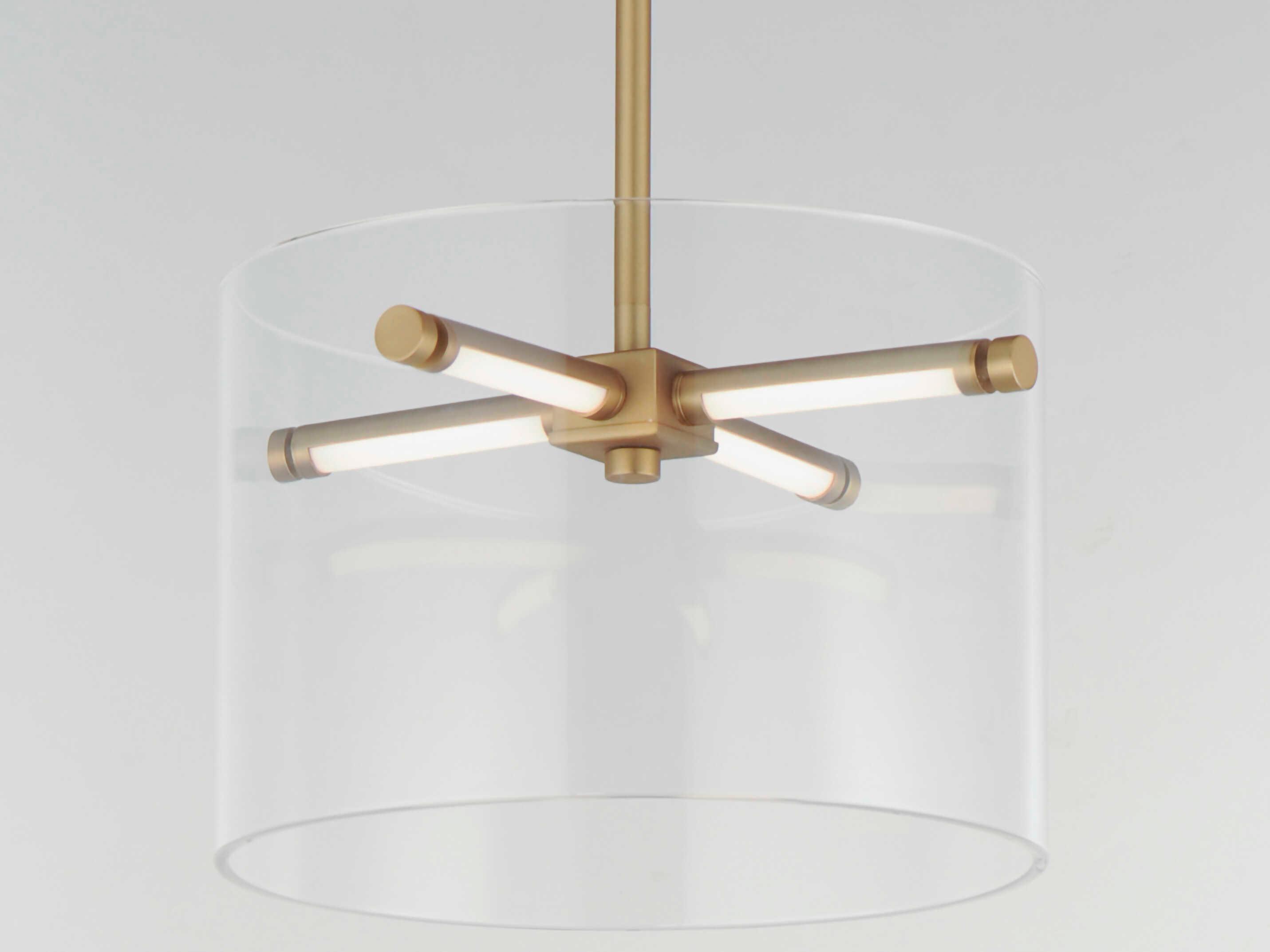 ET2 Polo 1-Light Gold Cylinder Mini Pendant