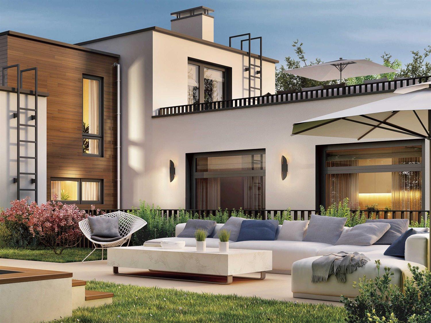 ET2 Tectonic 2 - Light Outdoor Wall Light